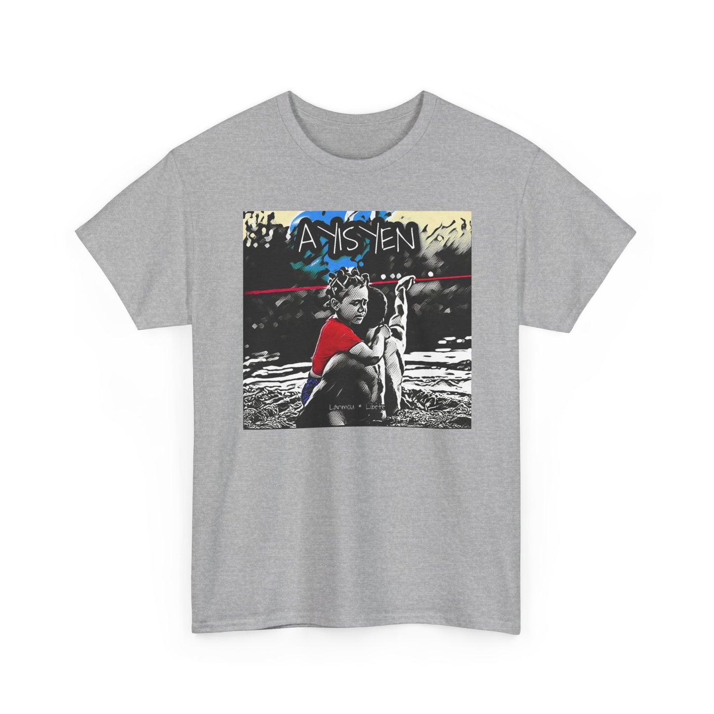 Artistic Graphic Unisex Tee, Relaxed Cotton T-Shirt for Art Lovers, Unique Gift Idea, Everyday Wear, Photography Enthusiast Shirt