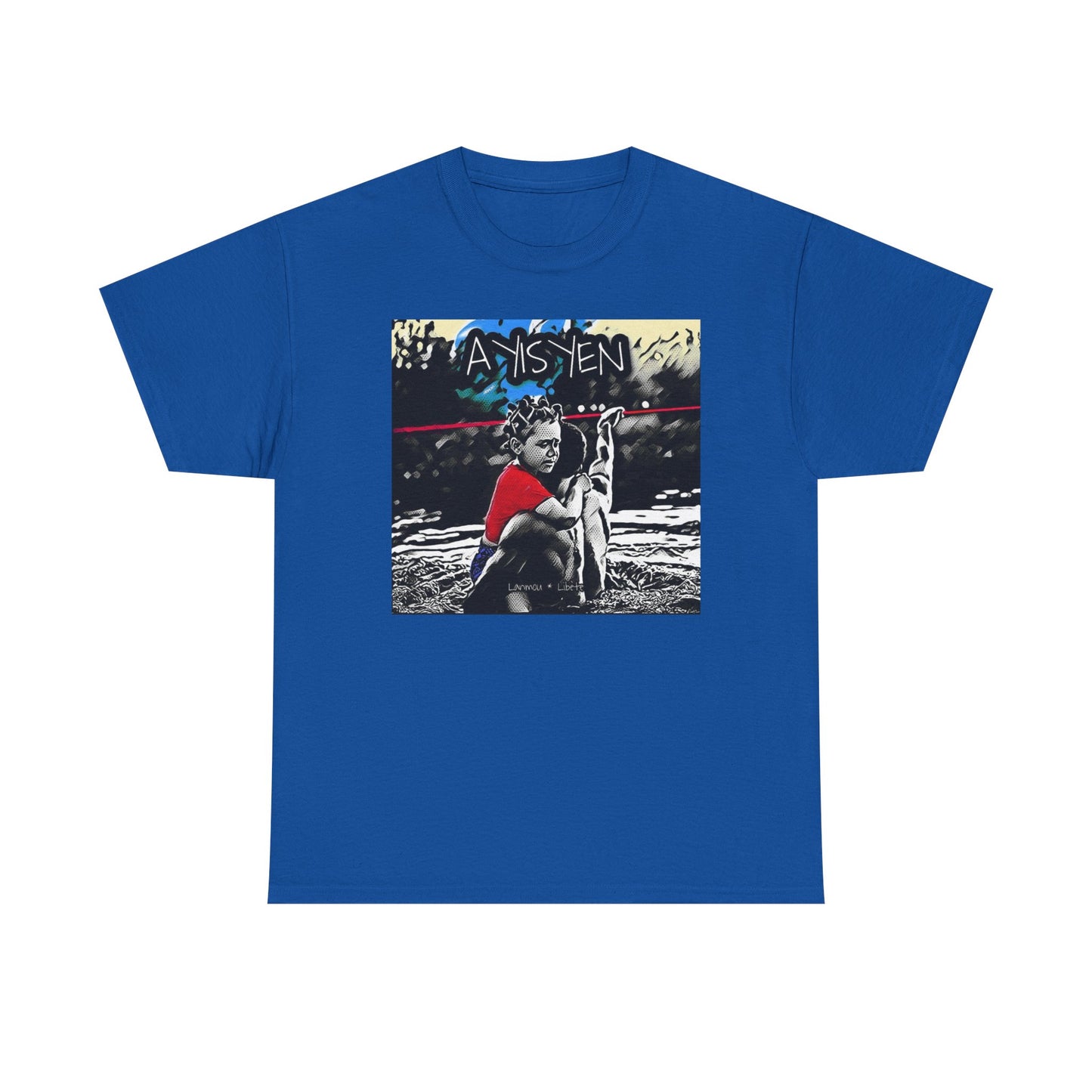 Artistic Graphic Unisex Tee, Relaxed Cotton T-Shirt for Art Lovers, Unique Gift Idea, Everyday Wear, Photography Enthusiast Shirt
