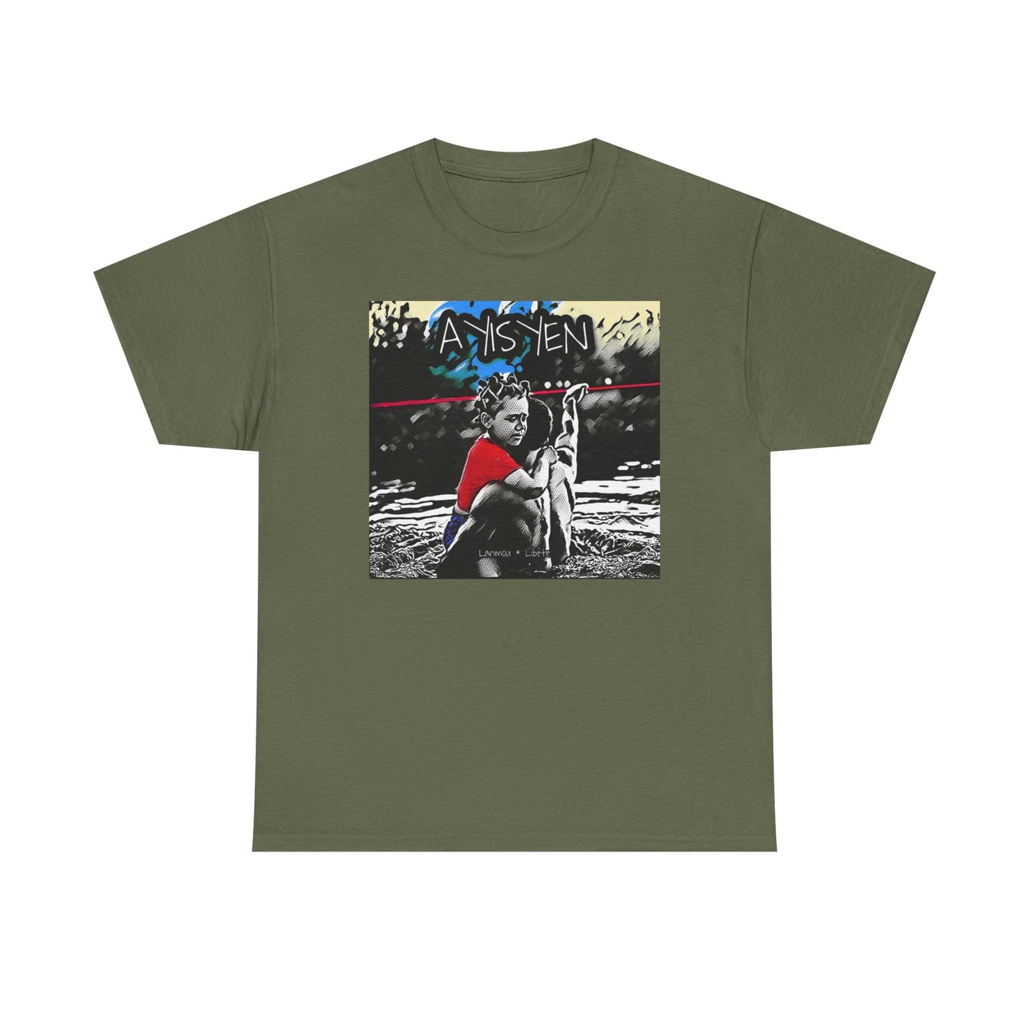 Artistic Graphic Unisex Tee, Relaxed Cotton T-Shirt for Art Lovers, Unique Gift Idea, Everyday Wear, Photography Enthusiast Shirt