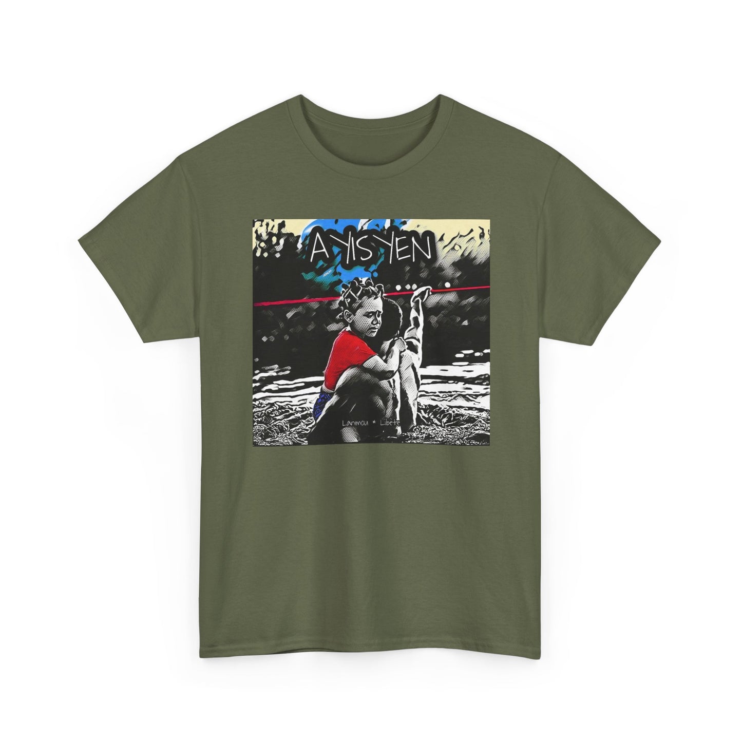 Artistic Graphic Unisex Tee, Relaxed Cotton T-Shirt for Art Lovers, Unique Gift Idea, Everyday Wear, Photography Enthusiast Shirt