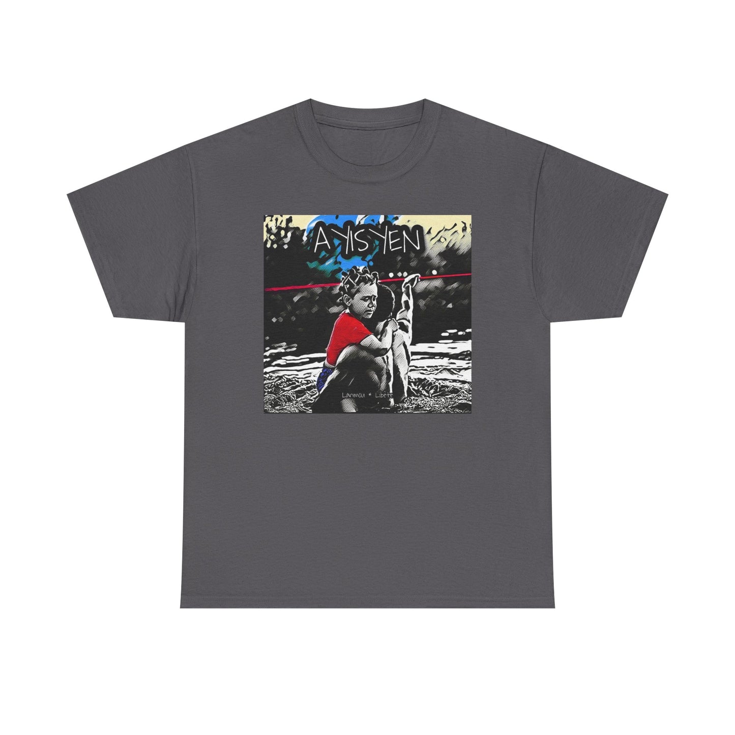 Artistic Graphic Unisex Tee, Relaxed Cotton T-Shirt for Art Lovers, Unique Gift Idea, Everyday Wear, Photography Enthusiast Shirt