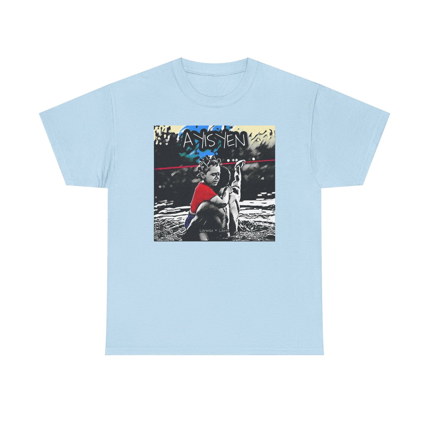 Artistic Graphic Unisex Tee, Relaxed Cotton T-Shirt for Art Lovers, Unique Gift Idea, Everyday Wear, Photography Enthusiast Shirt