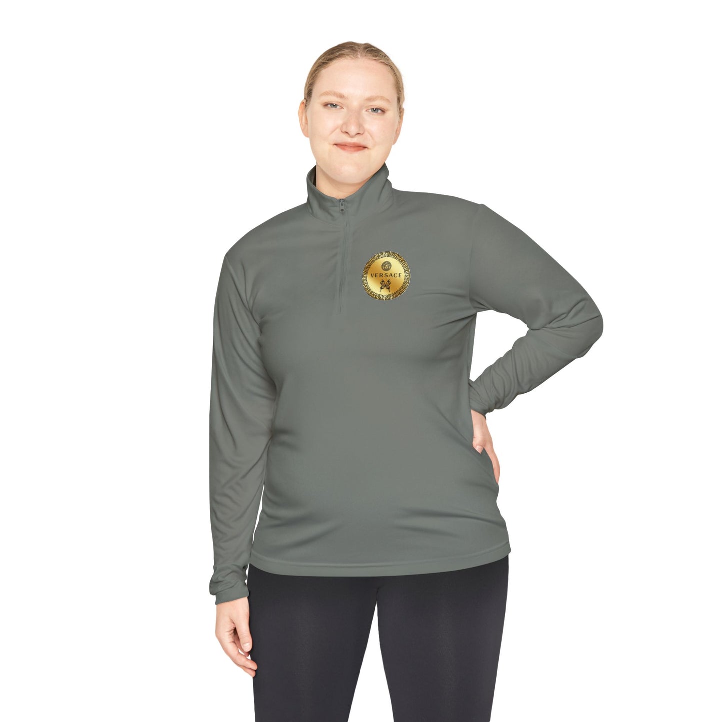 Versace-Inspired Unisex Quarter-Zip Pullover | Trendy Athletic Jacket, Fashionable Layering Top, Gift for Her, Stylish Casual Wear, [...]