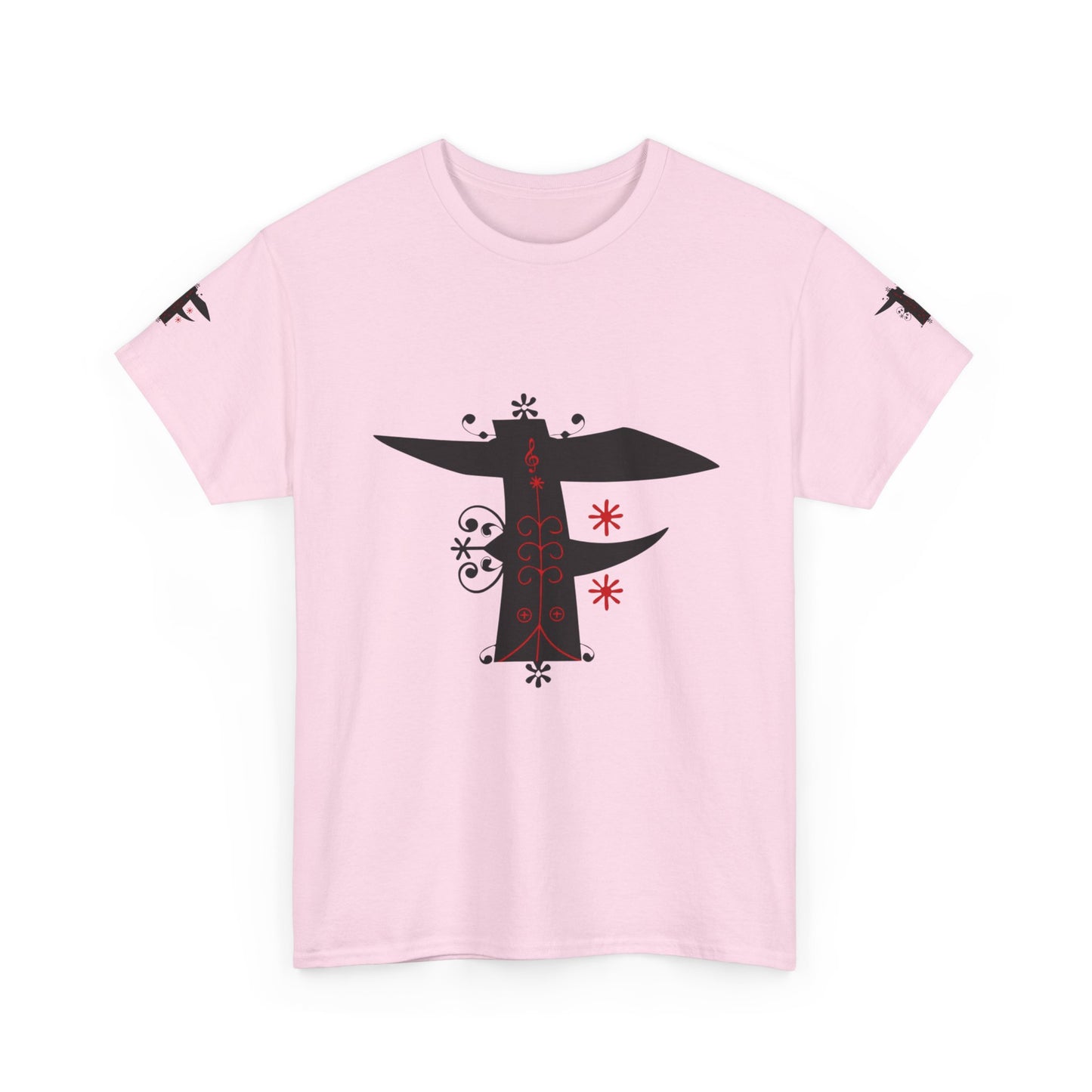 Festive Papa Rap Unisex Heavy Cotton Tee | Holiday Gift, Casual Wear, Graphic Tee, Family Celebration Shirt, Unique Gift for Dads