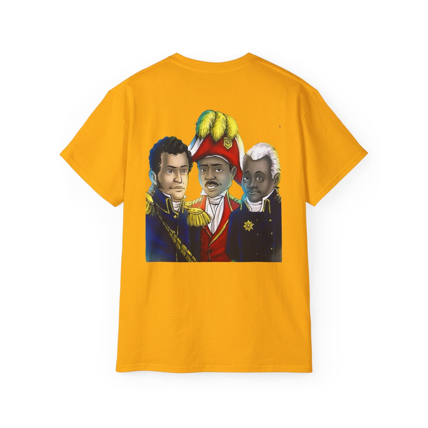 Bold Graphic Tee: Historical Artistry, Unisex Cotton Shirt, Fun Gift for History Buffs, Perfect for Casual Wear, Unique Statement Shirt