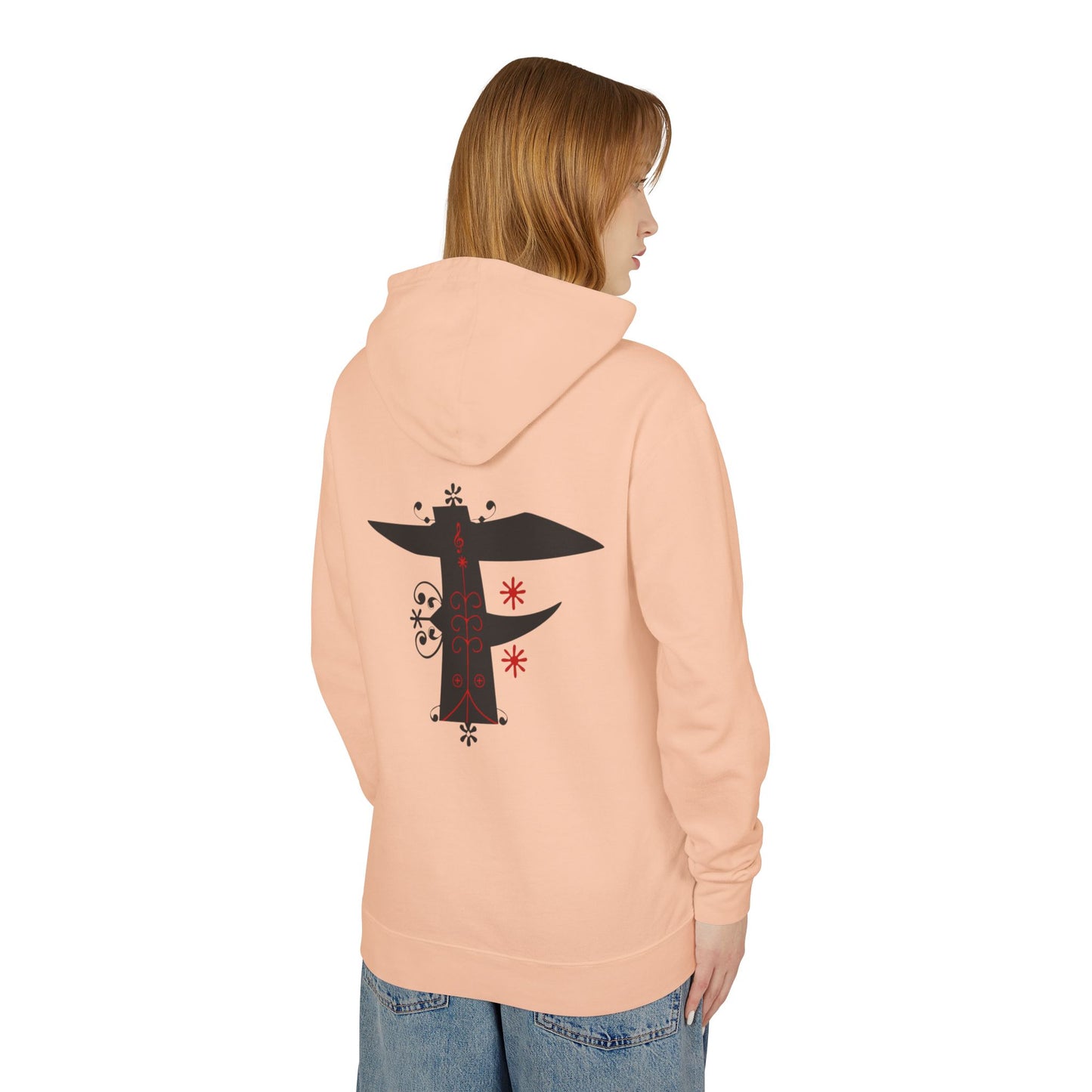 Hoodie F Trendy Unisex Lightweight Hooded Sweatshirt, Casual Comfort, Streetwear Style, Perfect Gift for Music Lovers, Unique Graphic Hoodie