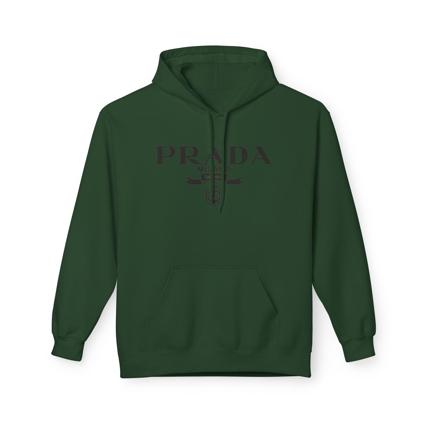 Logo Hoodie — 'PRADA Milano' Graphic Pullover