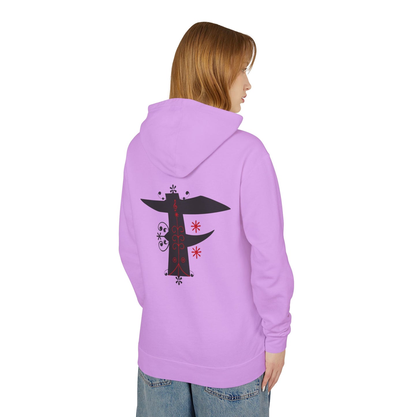 Hoodie F Trendy Unisex Lightweight Hooded Sweatshirt, Casual Comfort, Streetwear Style, Perfect Gift for Music Lovers, Unique Graphic Hoodie