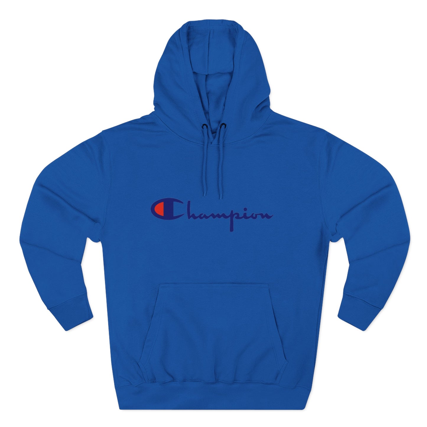 Champion Logo Hoodie – Classic Script Athletic Pullover