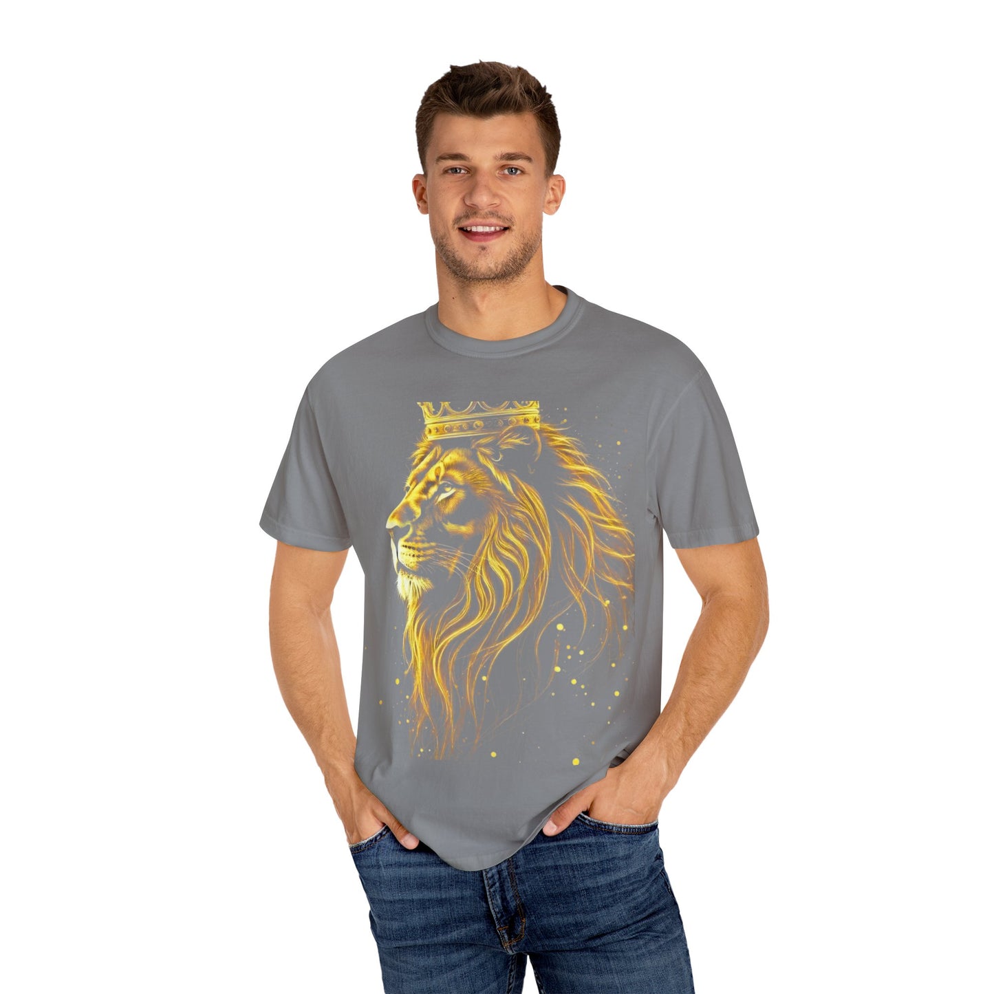 King Academy Promotional T-Shirt — Customizable Education Logo Tee