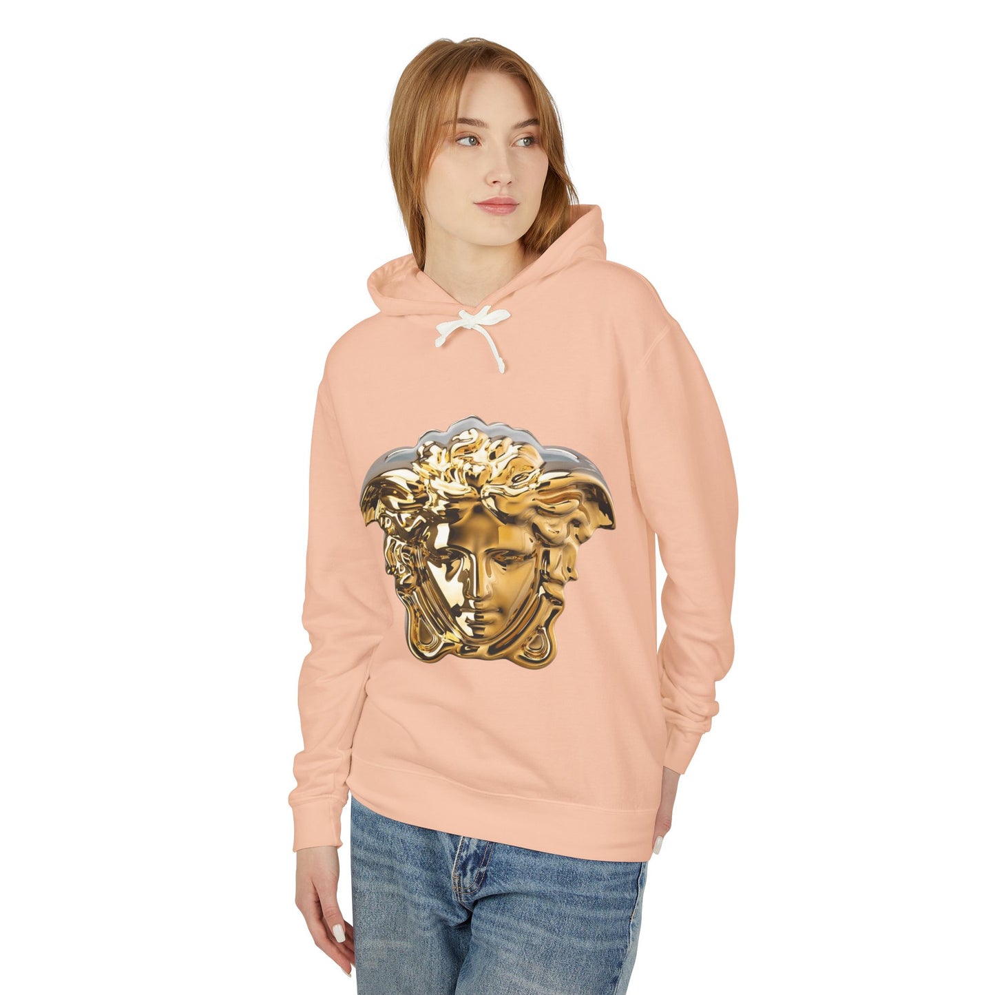Chic Designer Hoodie with Versace Inspired Design, Luxury Sweatshirt, Fashion Layering Piece, Gift for Trendsetters, Unisex Casual Wear