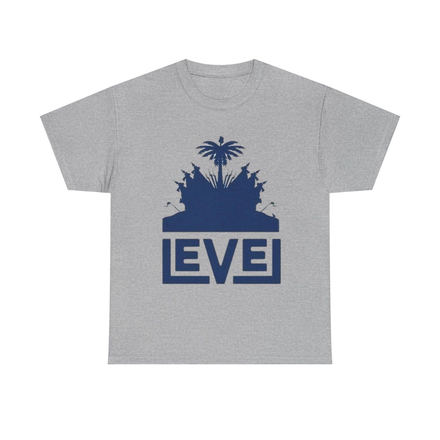 T-Shirt with Palm Tree Design