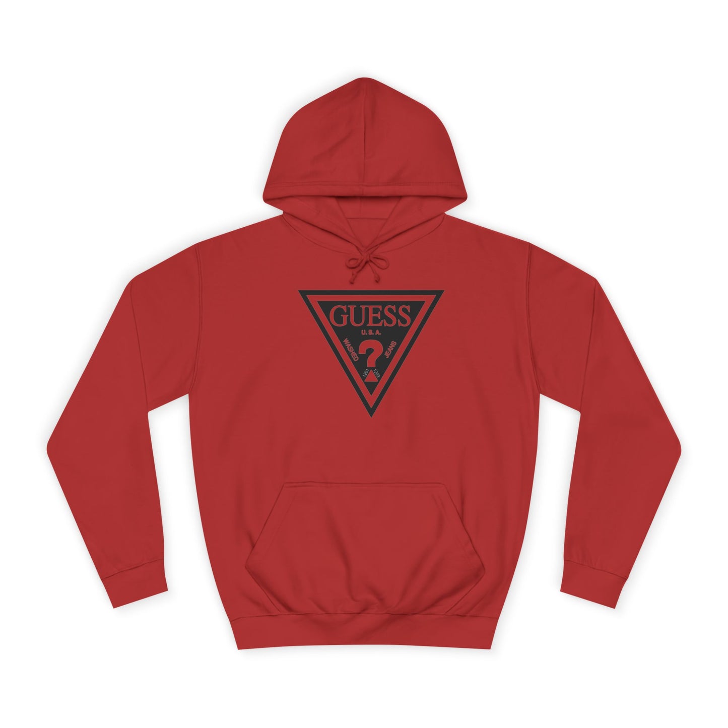 Unisex College Hoodie - Classic Guess Design