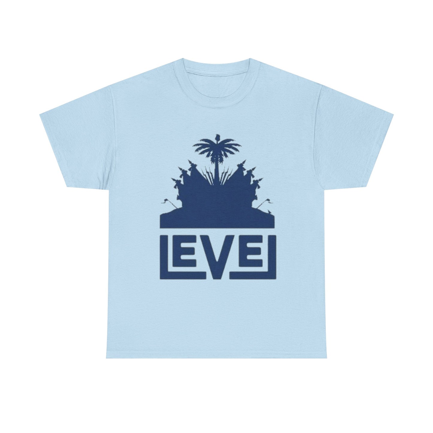 T-Shirt with Palm Tree Design