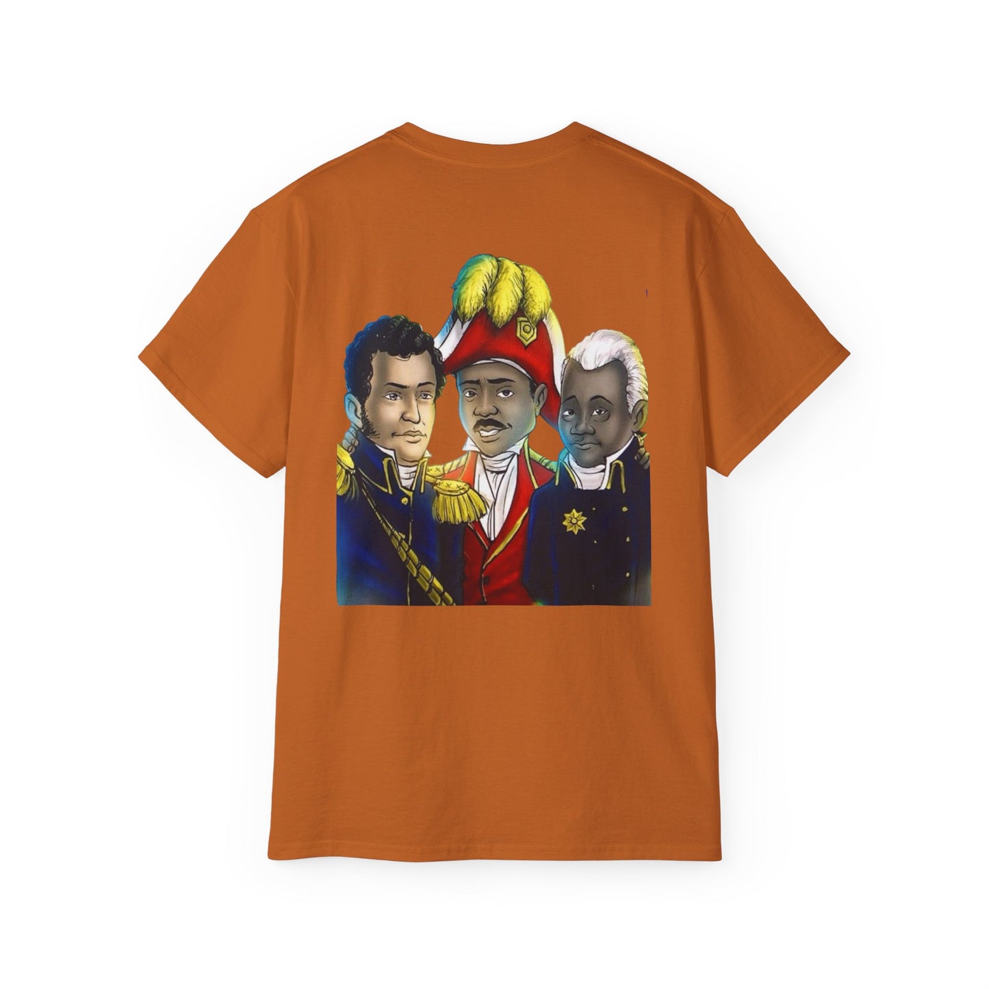 Bold Graphic Tee: Historical Artistry, Unisex Cotton Shirt, Fun Gift for History Buffs, Perfect for Casual Wear, Unique Statement Shirt