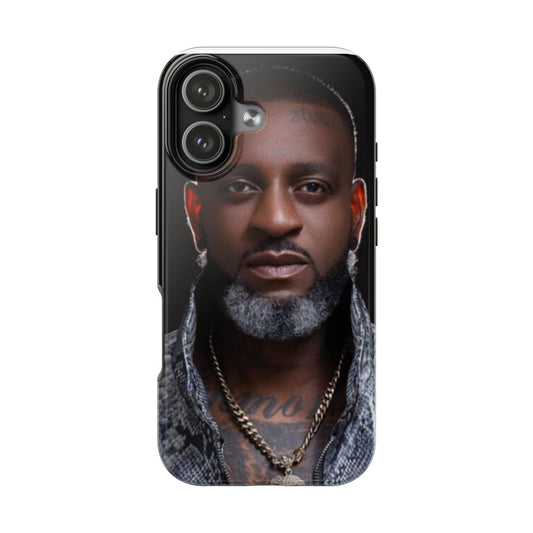 Custom Portrait Phone Case — Tough Black Man Photo Design