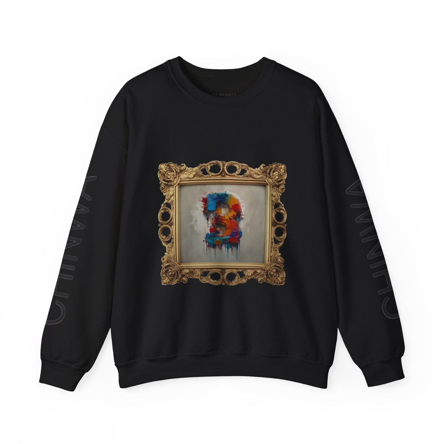 Artistic Unisex Crewneck Sweatshirt - Cozy, Unique Gift for Art Lovers, Casual Wear, Layering Piece, Trendy Fashion Statement