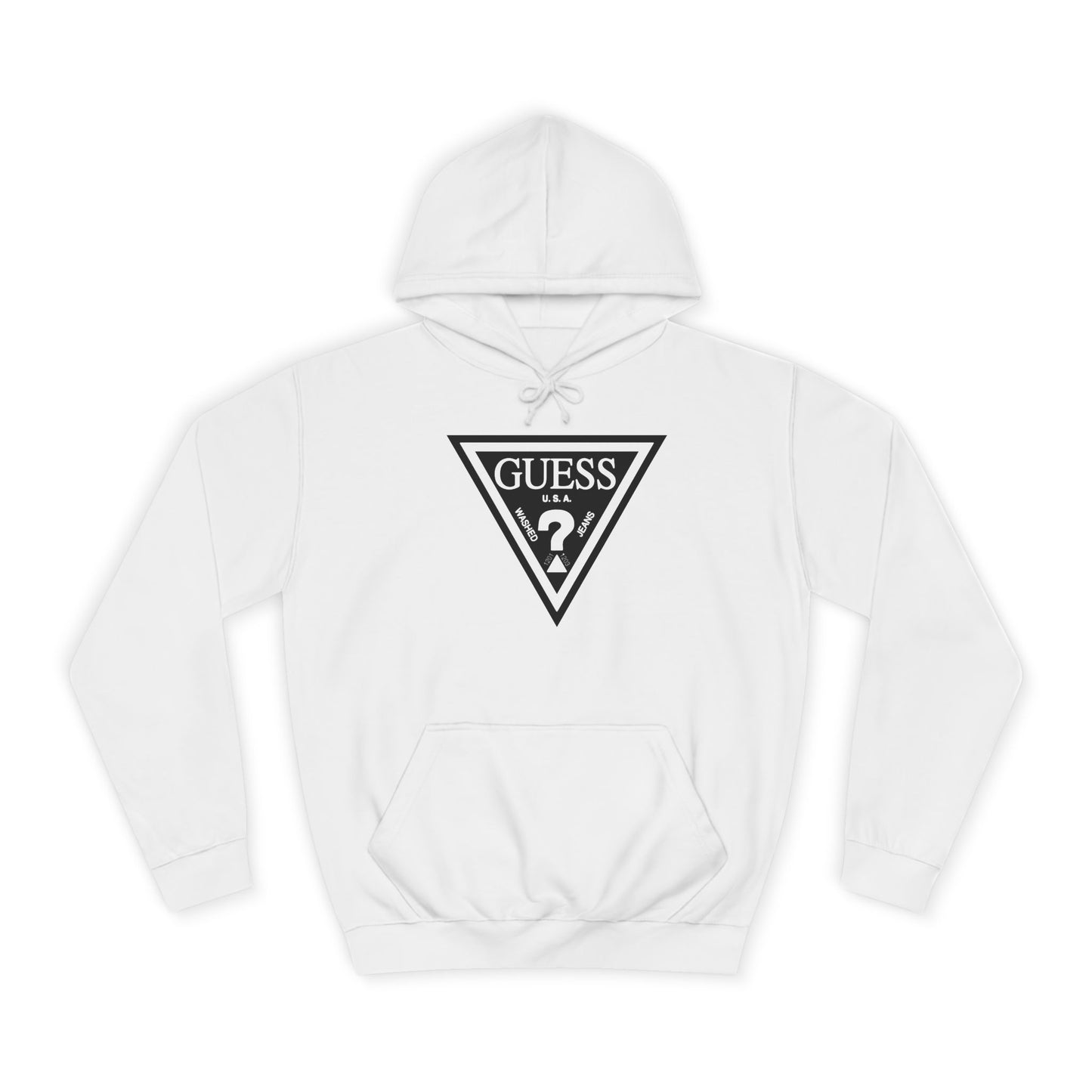 Unisex College Hoodie - Classic Guess Design