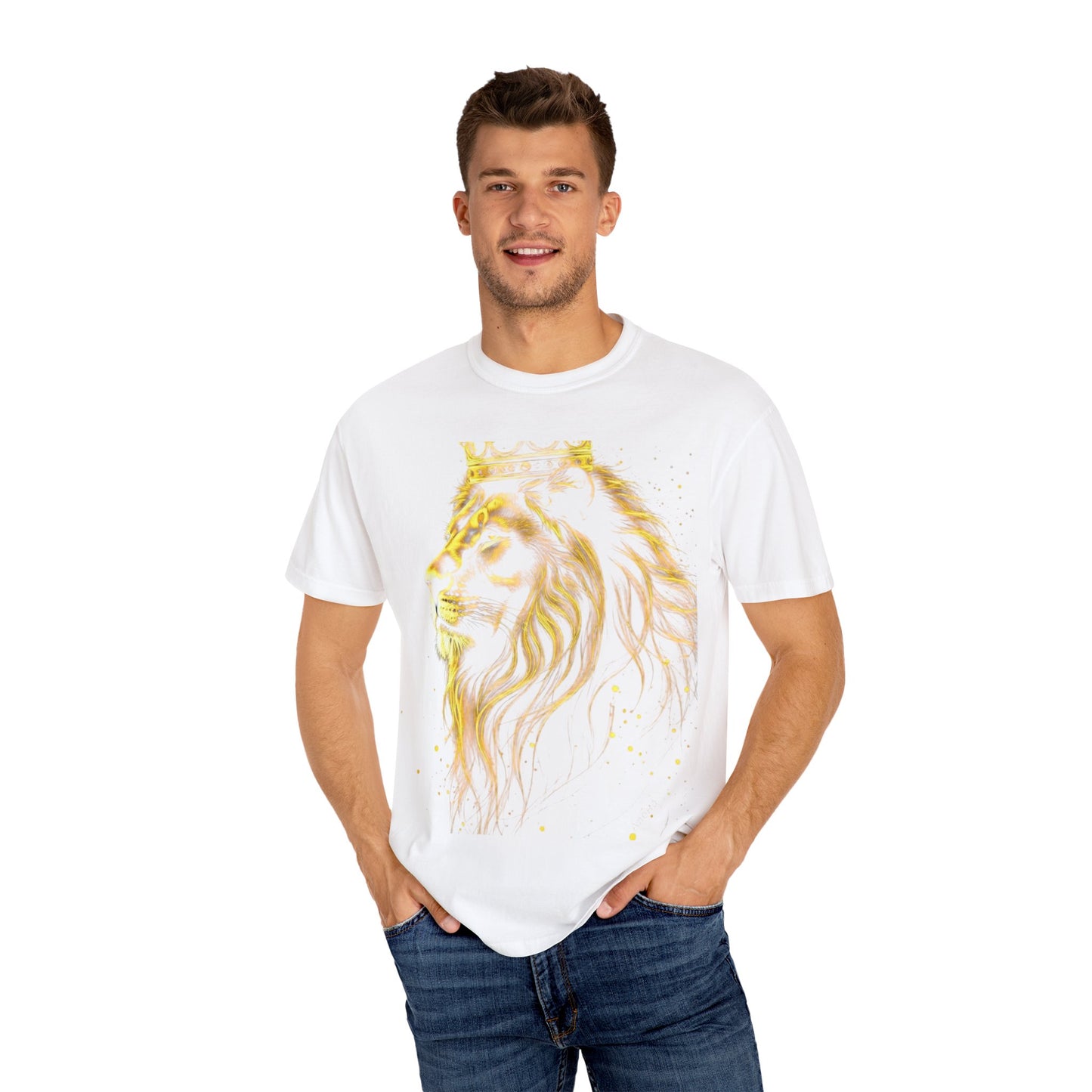King Academy Promotional T-Shirt — Customizable Education Logo Tee