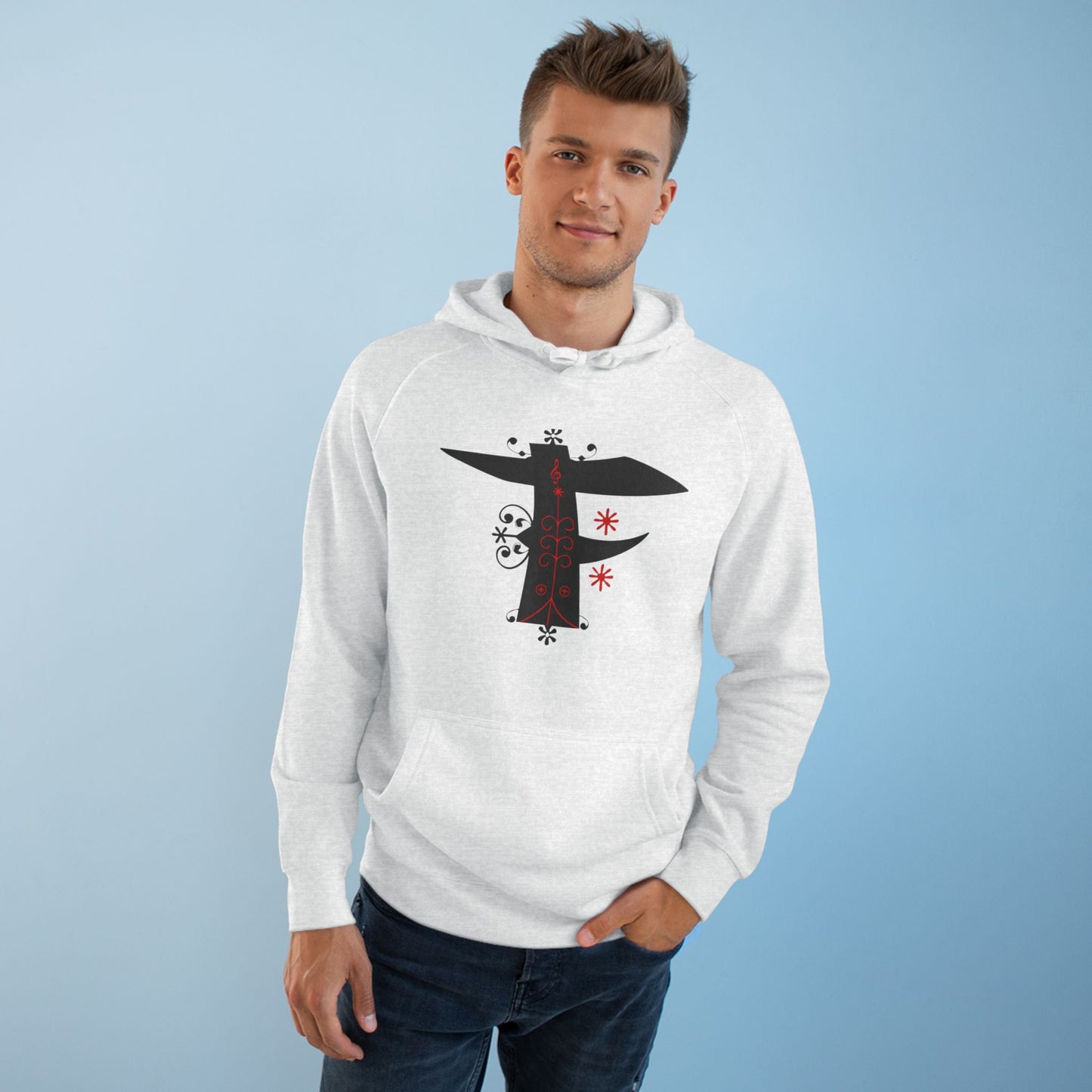 Stylish Unisex Supply Hoodie with Unique Art, Trendy Streetwear, Gift for Him/Her, Cozy Casual Wear, Perfect for Everyday