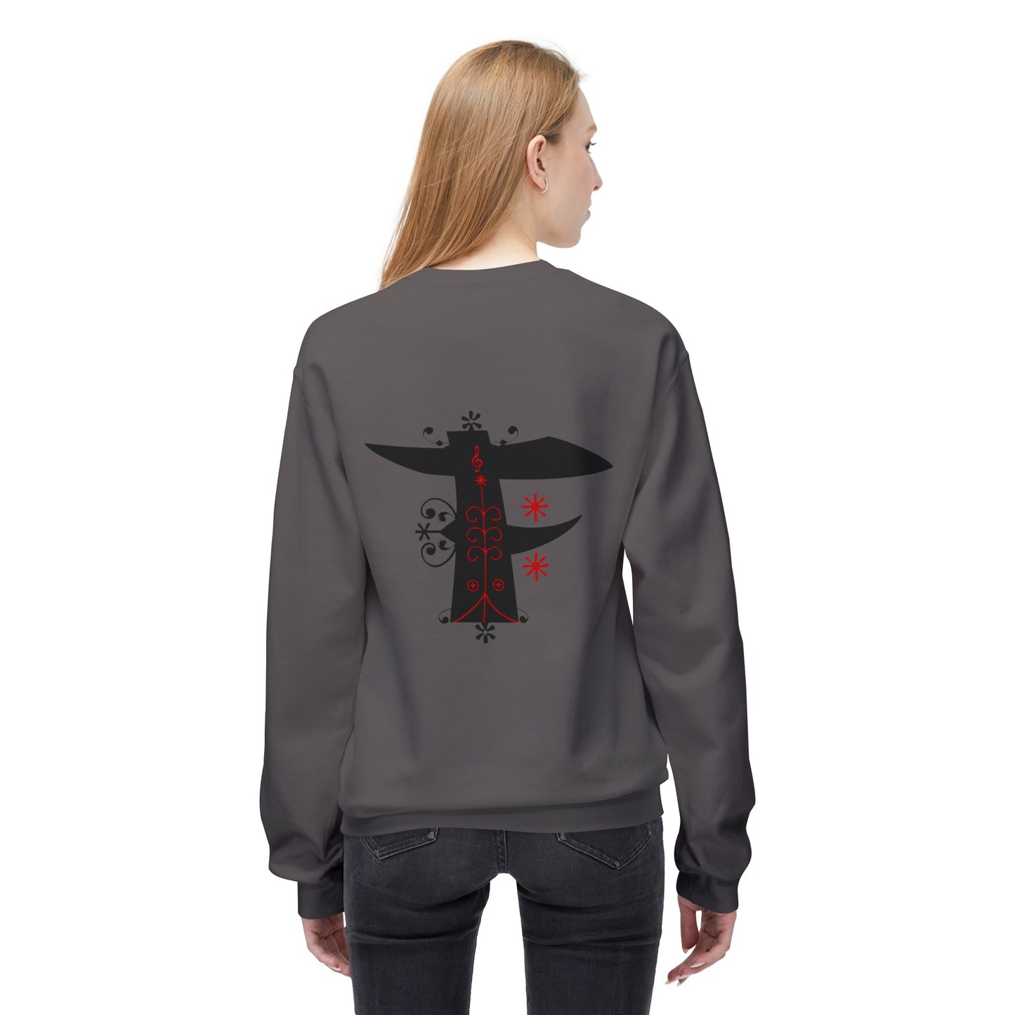 shirt local Cultural Vibes Crewneck Sweatshirt, Unisex Fleece Sweater, Ethnic Apparel, Holiday Gift, Cozy Fashion