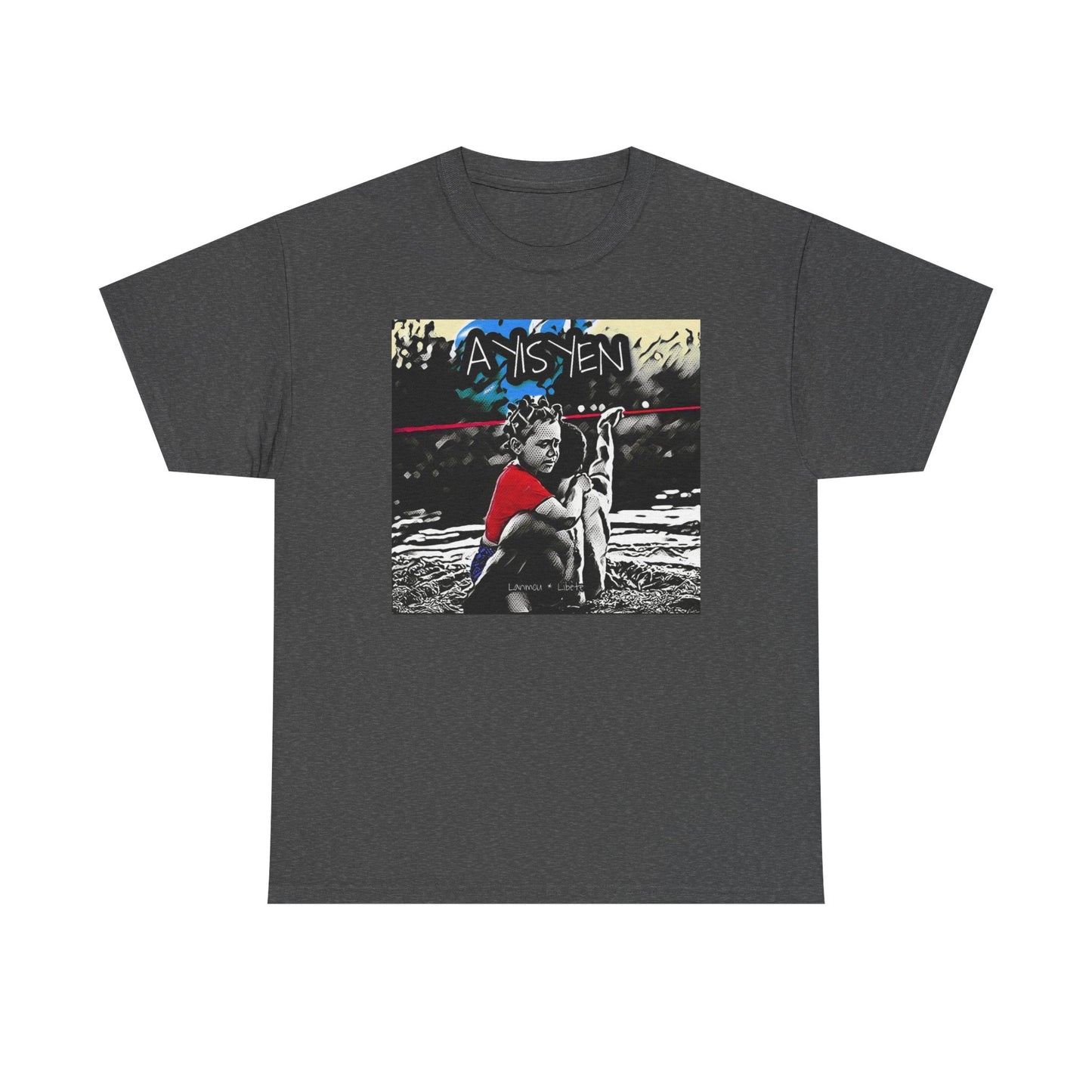 Artistic Graphic Unisex Tee, Relaxed Cotton T-Shirt for Art Lovers, Unique Gift Idea, Everyday Wear, Photography Enthusiast Shirt
