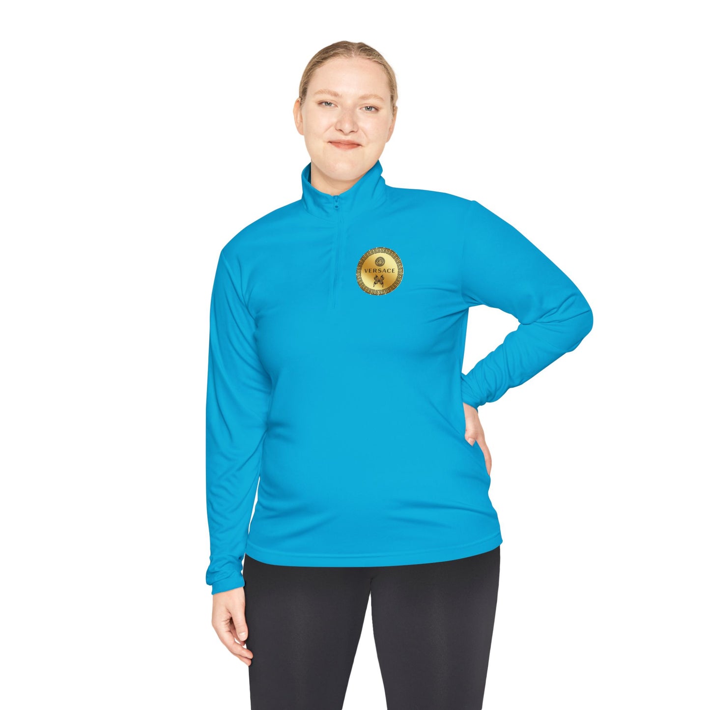 Versace-Inspired Unisex Quarter-Zip Pullover | Trendy Athletic Jacket, Fashionable Layering Top, Gift for Her, Stylish Casual Wear, [...]