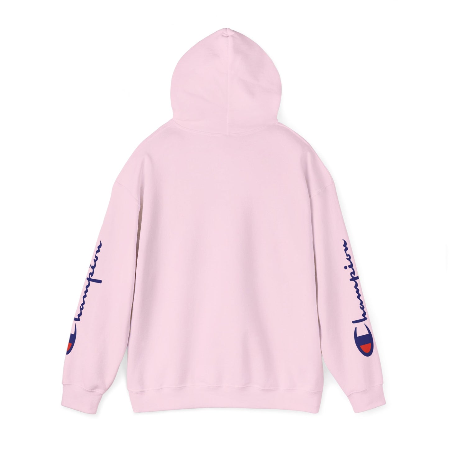 Champion Logo Unisex Hoodie, Cozy Streetwear Sweatshirt, Casual Layering Top, Gift for Him/Her, Everyday Comfort Wear