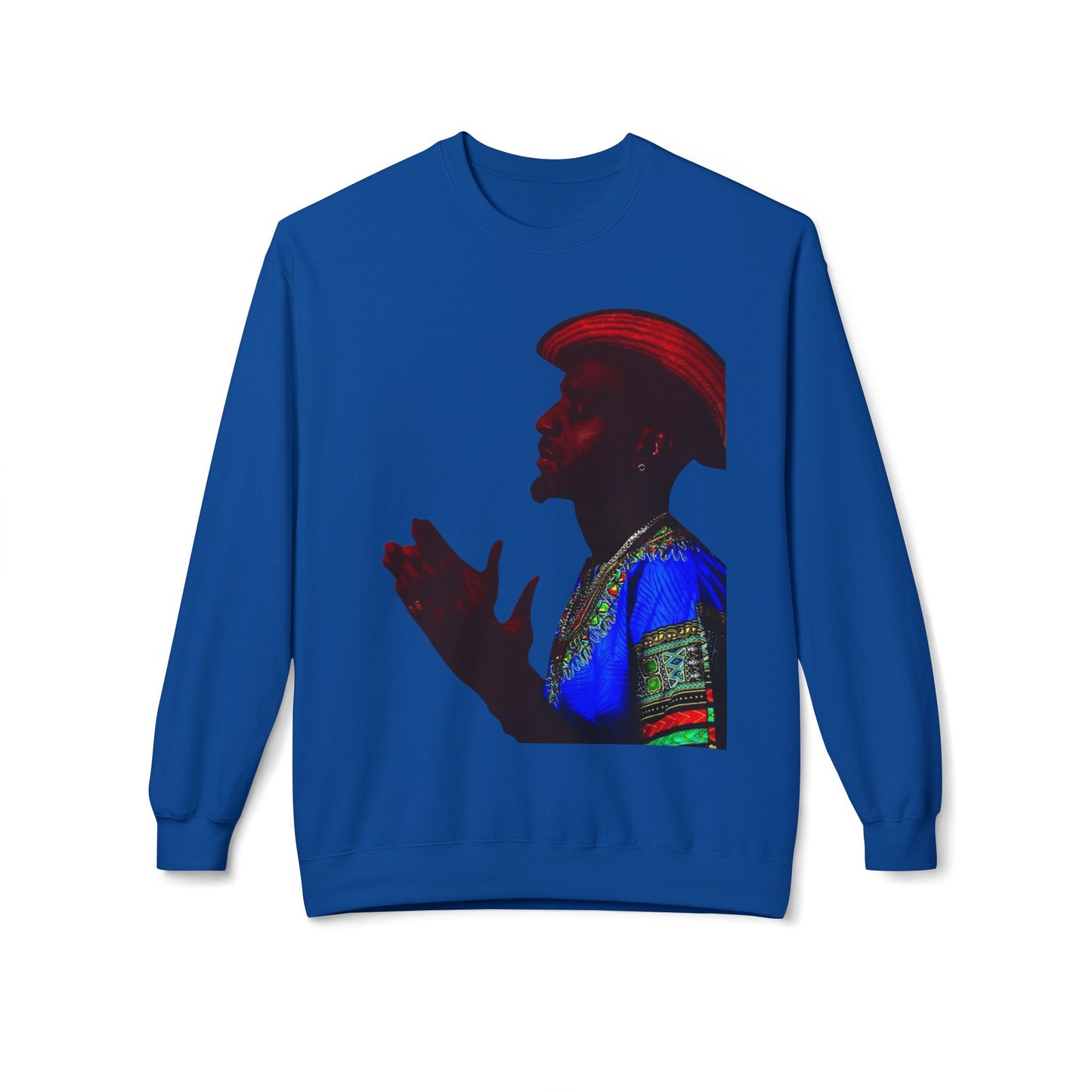 shirt local Cultural Vibes Crewneck Sweatshirt, Unisex Fleece Sweater, Ethnic Apparel, Holiday Gift, Cozy Fashion