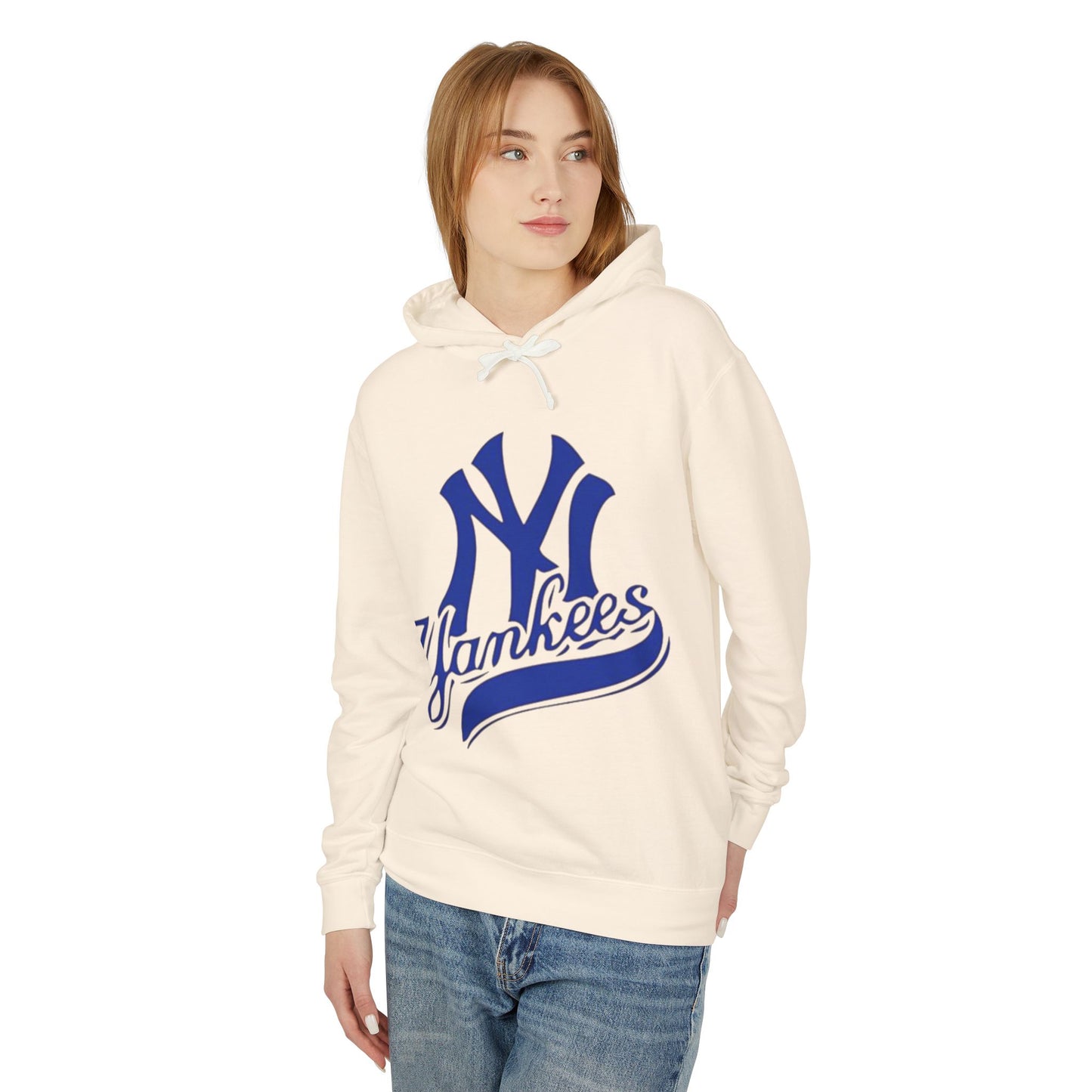 Classic NY Yankees Unisex Lightweight Hooded Sweatshirt