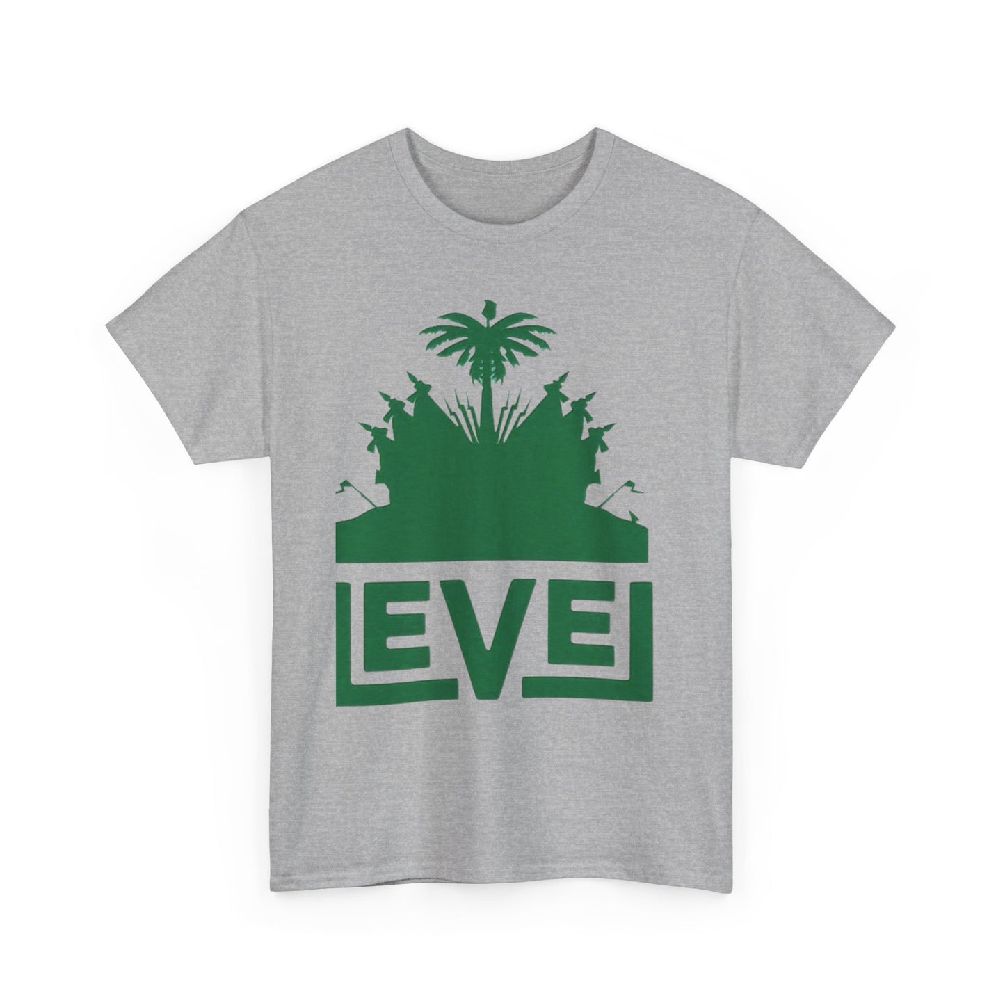 T-Shirt with Palm Tree Graphic, Casual Wear, Unisex Style, Summer Vibes, Gift for Nature Lovers, Eco-friendly Tee, Relaxed Fit