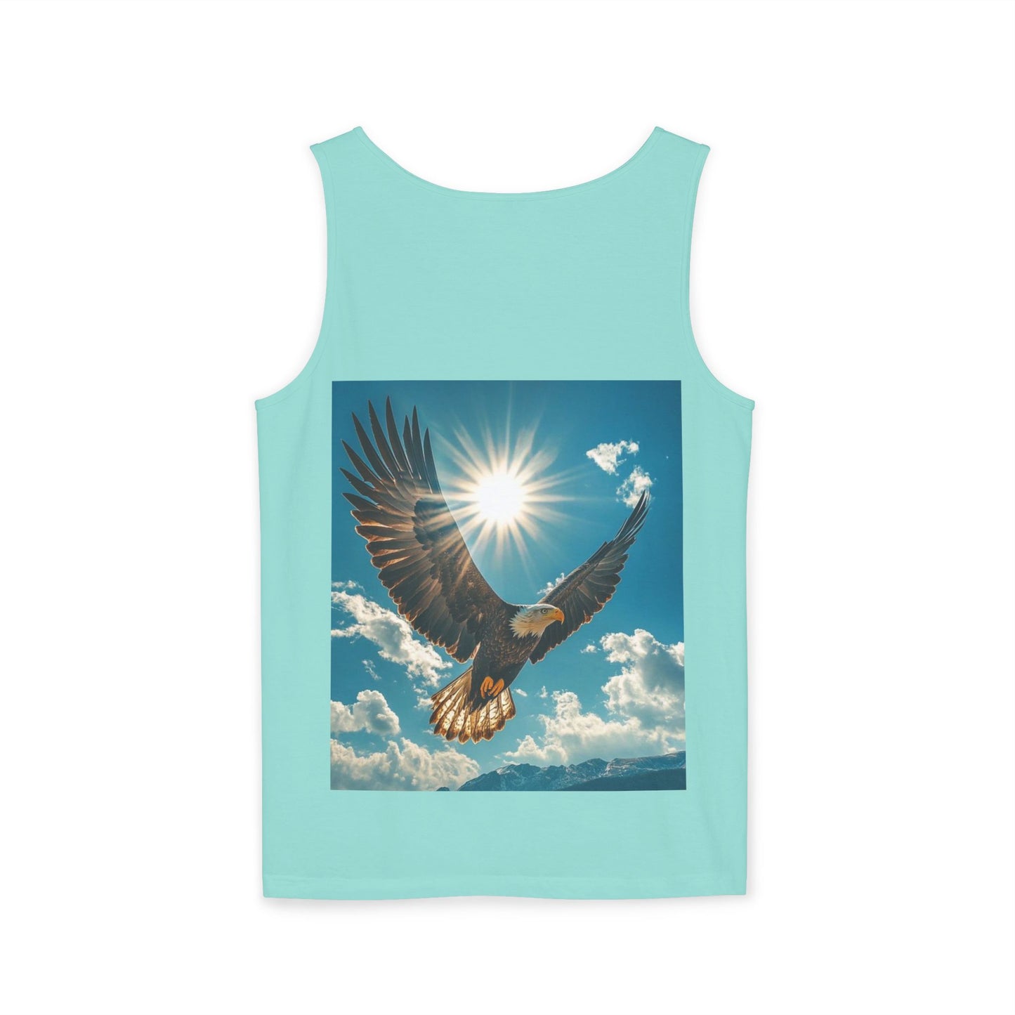 Eagle Sunflight Tank Top — Soaring Eagle Graphic Tank
