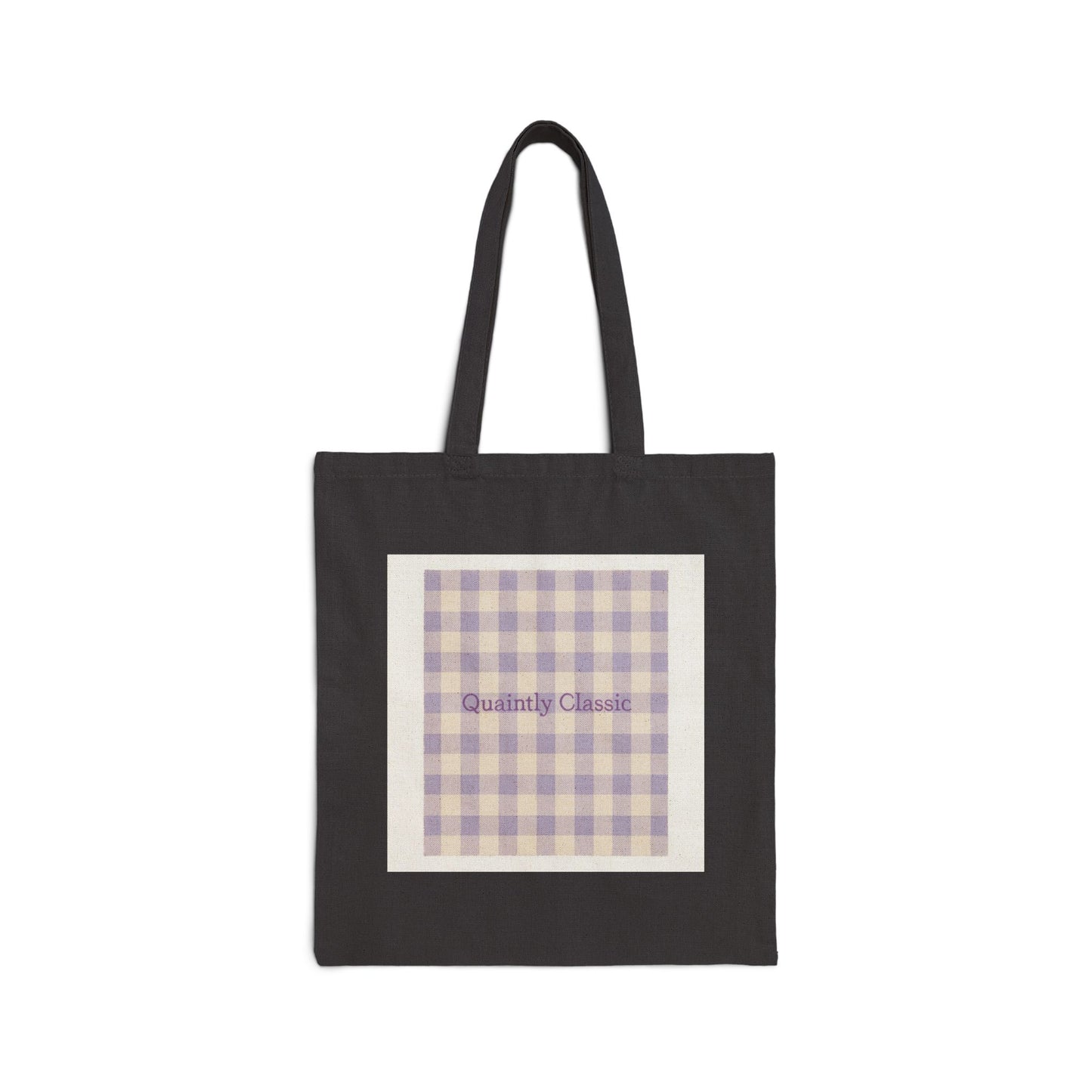 Cotton Canvas Tote Bag