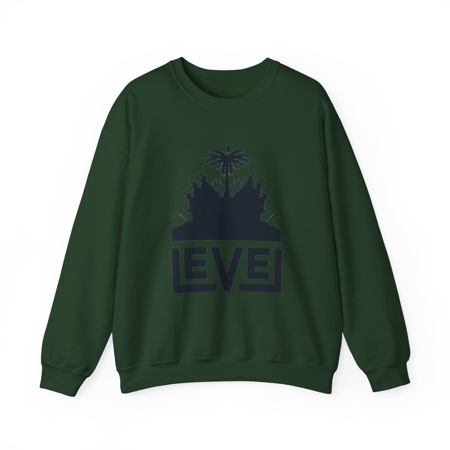 Urban Level Vibe Crewneck Sweatshirt | Unisex Casual Wear, Trendy Layering, Gift for Him/Her, Street Style, Everyday Comfort