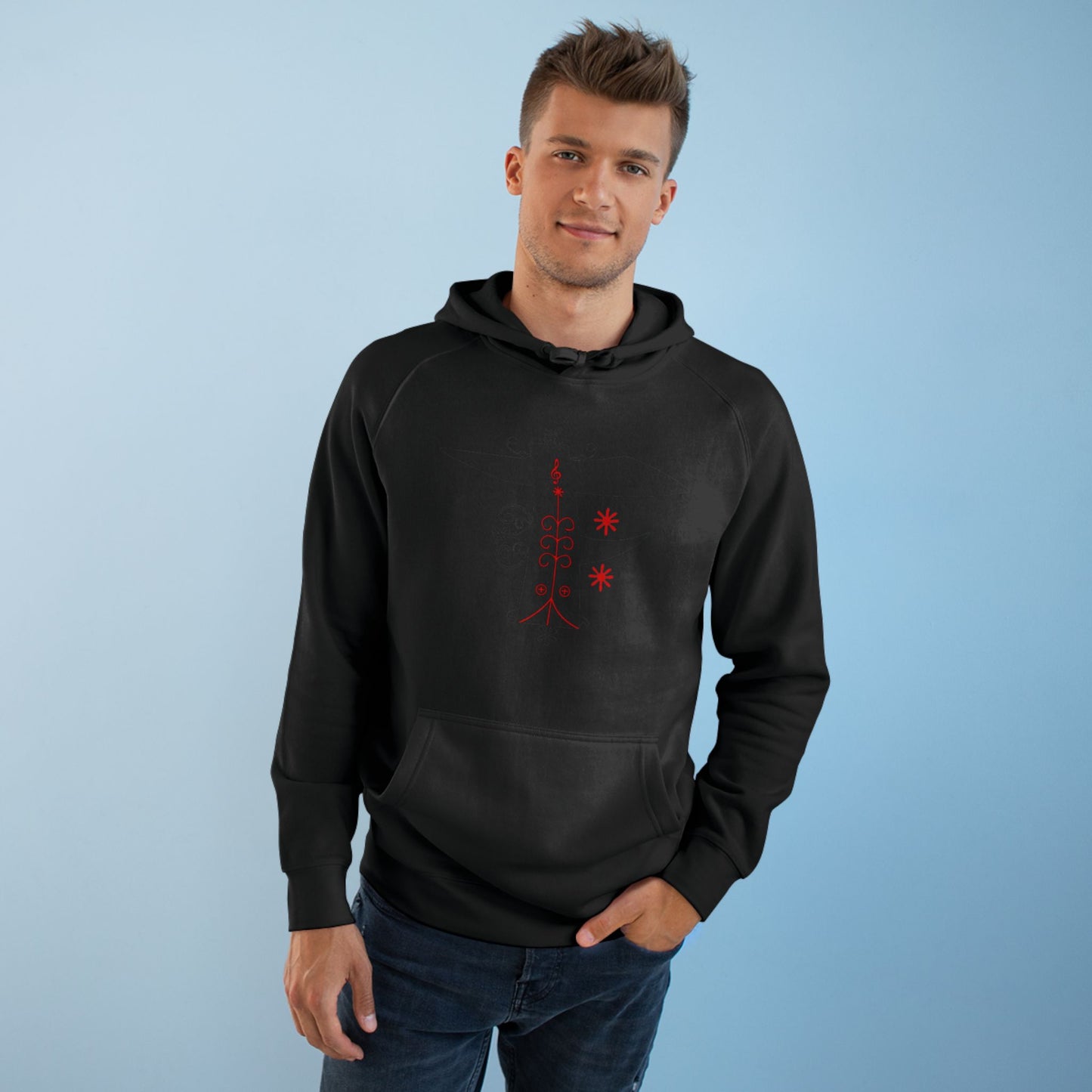 Stylish Unisex Supply Hoodie with Unique Art, Trendy Streetwear, Gift for Him/Her, Cozy Casual Wear, Perfect for Everyday