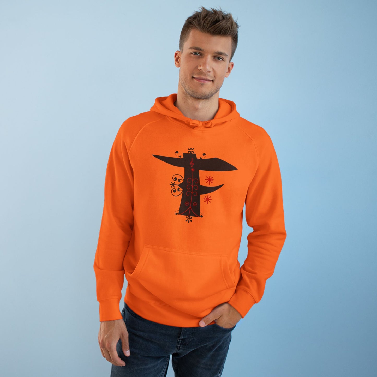Stylish Unisex Supply Hoodie with Unique Art, Trendy Streetwear, Gift for Him/Her, Cozy Casual Wear, Perfect for Everyday