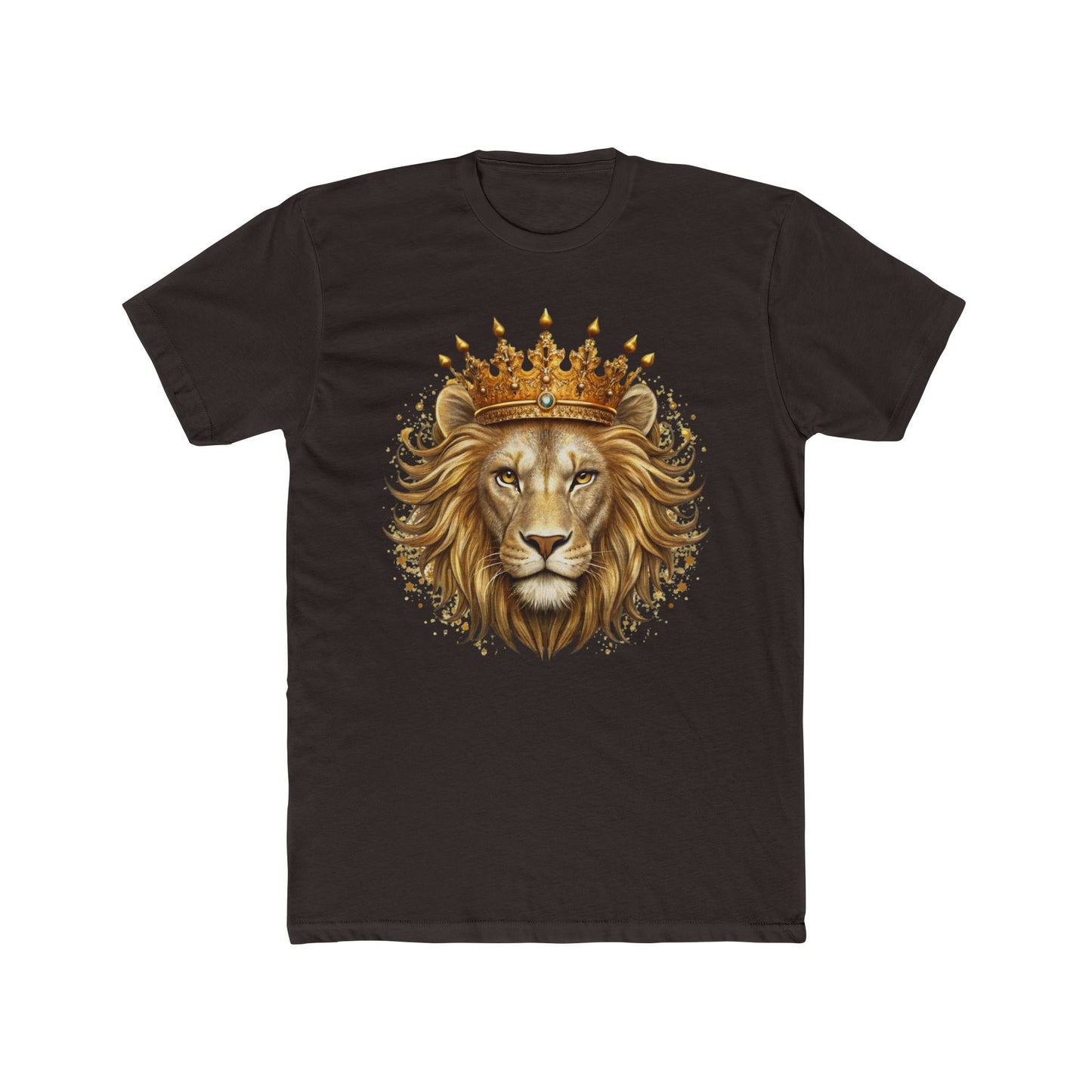 Lion with Crown T-Shirt — Regal King Graphic Tee
