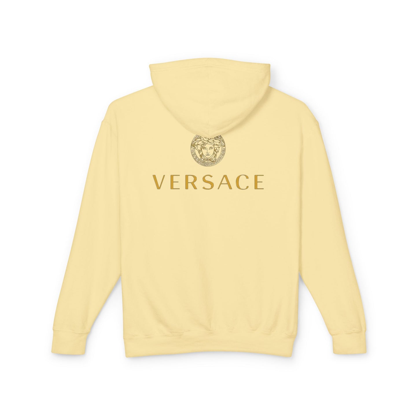 Chic Designer Hoodie with Versace Inspired Design, Luxury Sweatshirt, Fashion Layering Piece, Gift for Trendsetters, Unisex Casual Wear