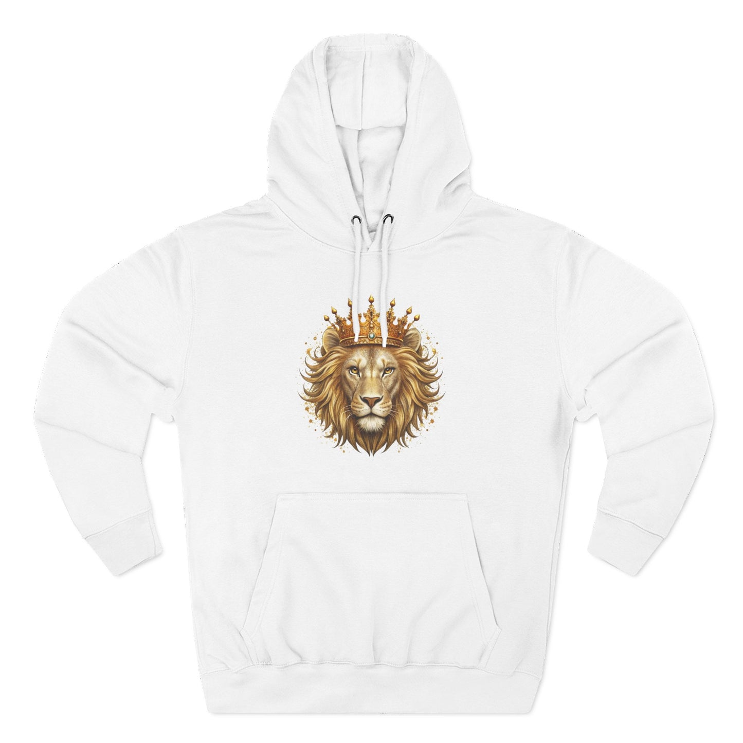 Lion King Crown Hoodie – Regal Lion Graphic Pullover