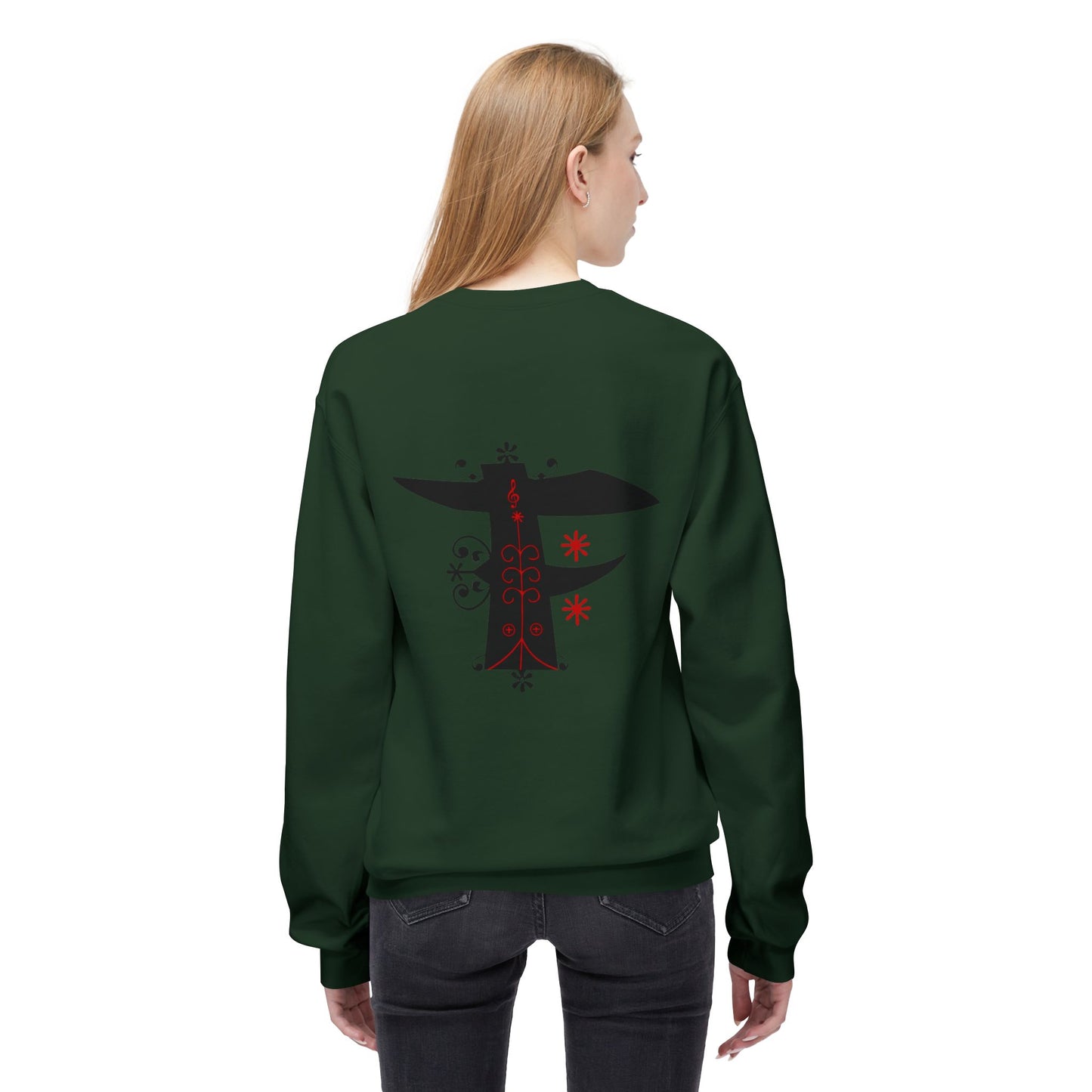 shirt local Cultural Vibes Crewneck Sweatshirt, Unisex Fleece Sweater, Ethnic Apparel, Holiday Gift, Cozy Fashion