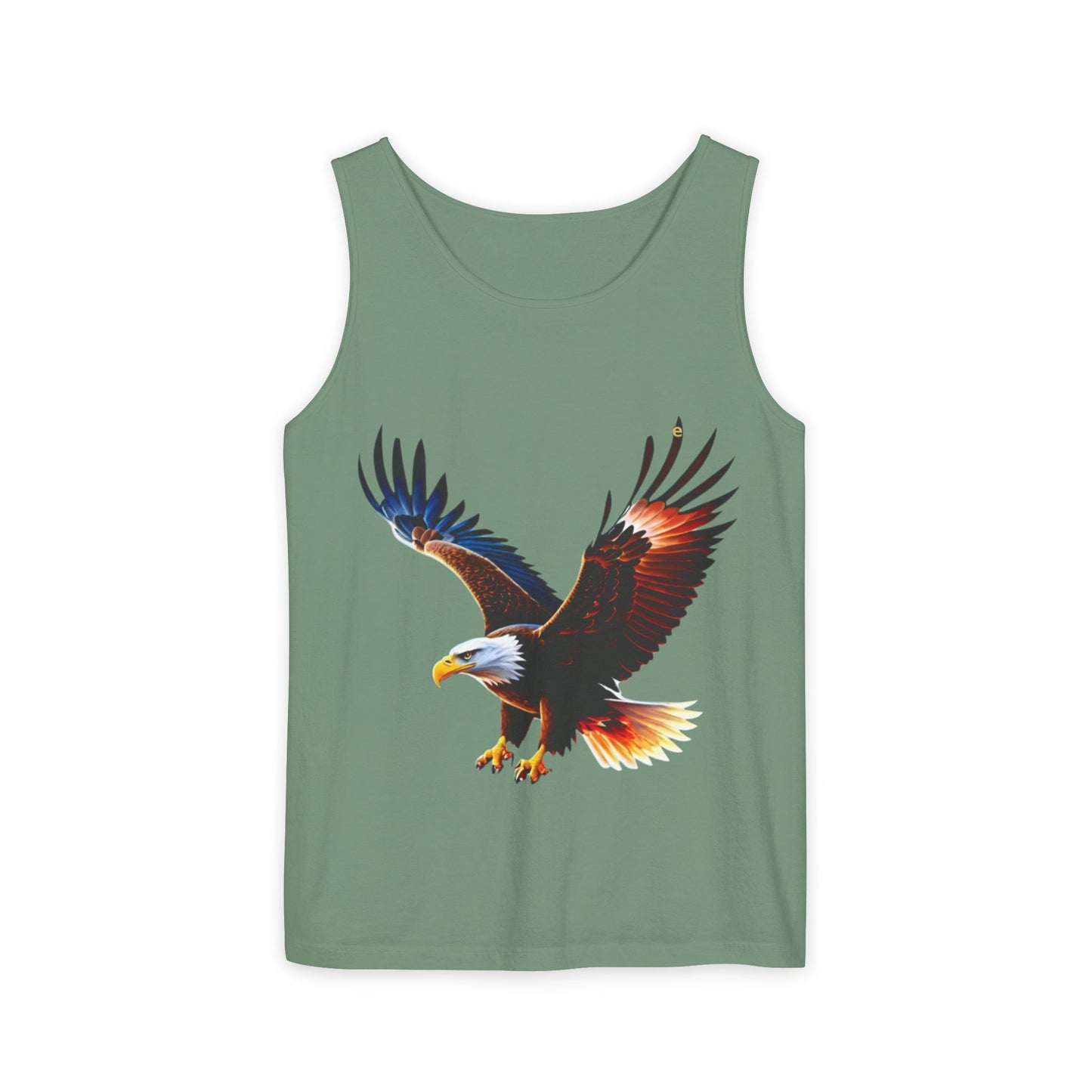 Bald Eagle Graphic Tank Top — Patriotic Flying Eagle Tee