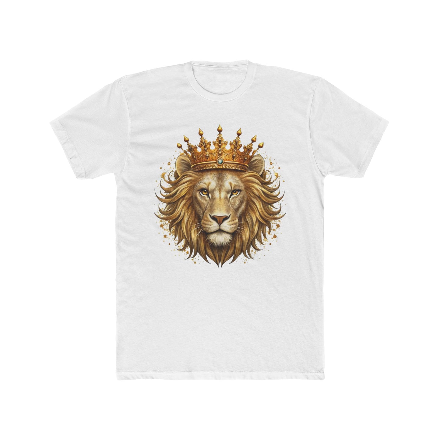 Lion with Crown T-Shirt — Regal King Graphic Tee