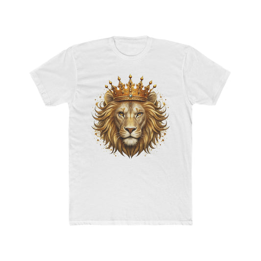 Lion with Crown T-Shirt — Regal King Graphic Tee