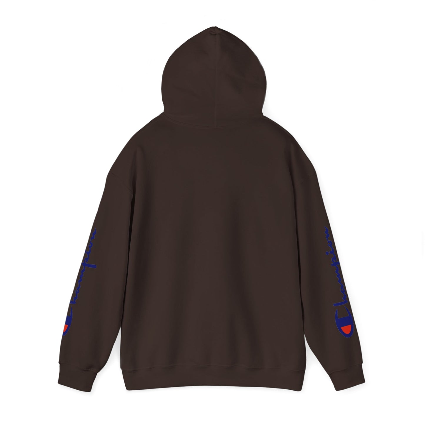 Champion Logo Unisex Hoodie, Cozy Streetwear Sweatshirt, Casual Layering Top, Gift for Him/Her, Everyday Comfort Wear