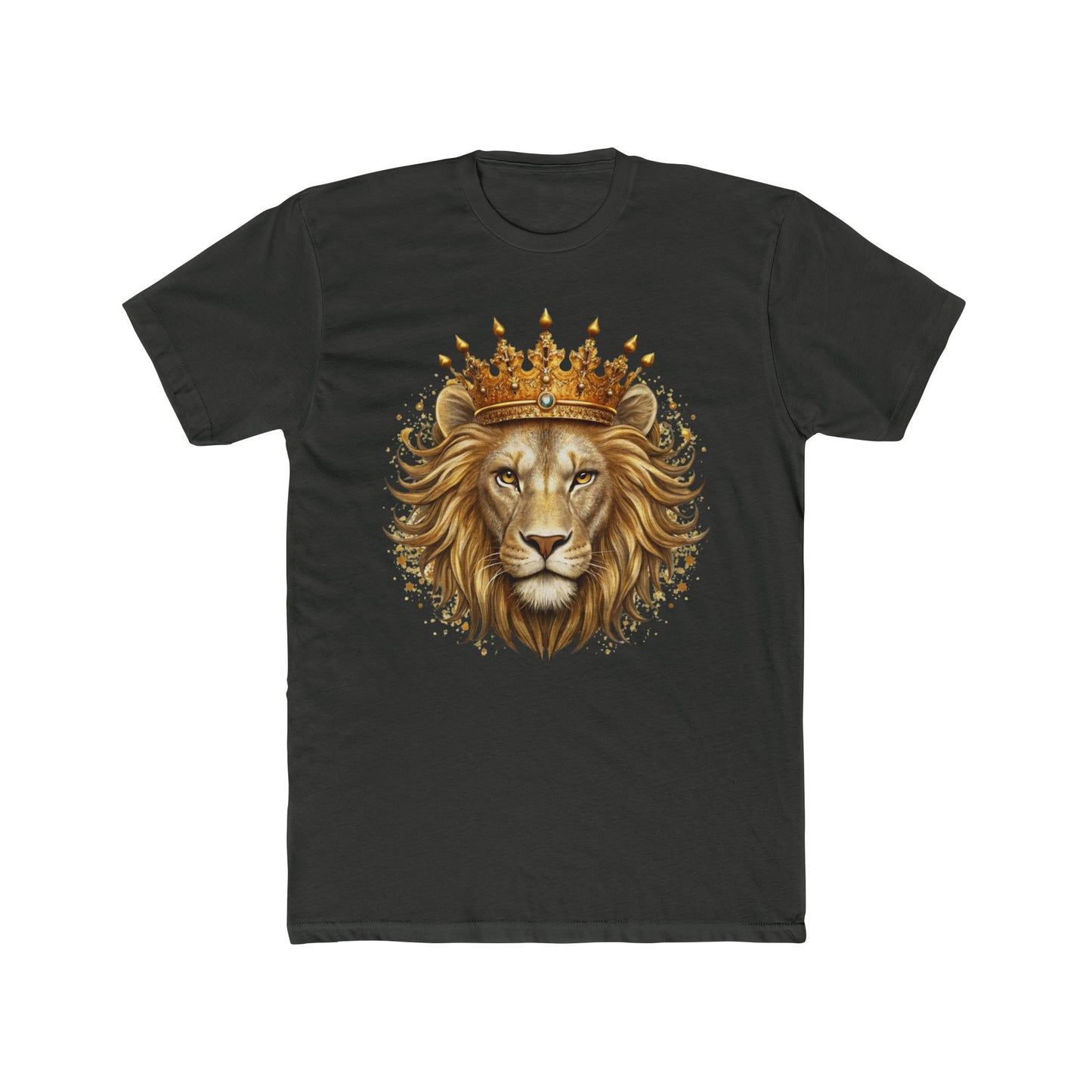 Lion with Crown T-Shirt — Regal King Graphic Tee