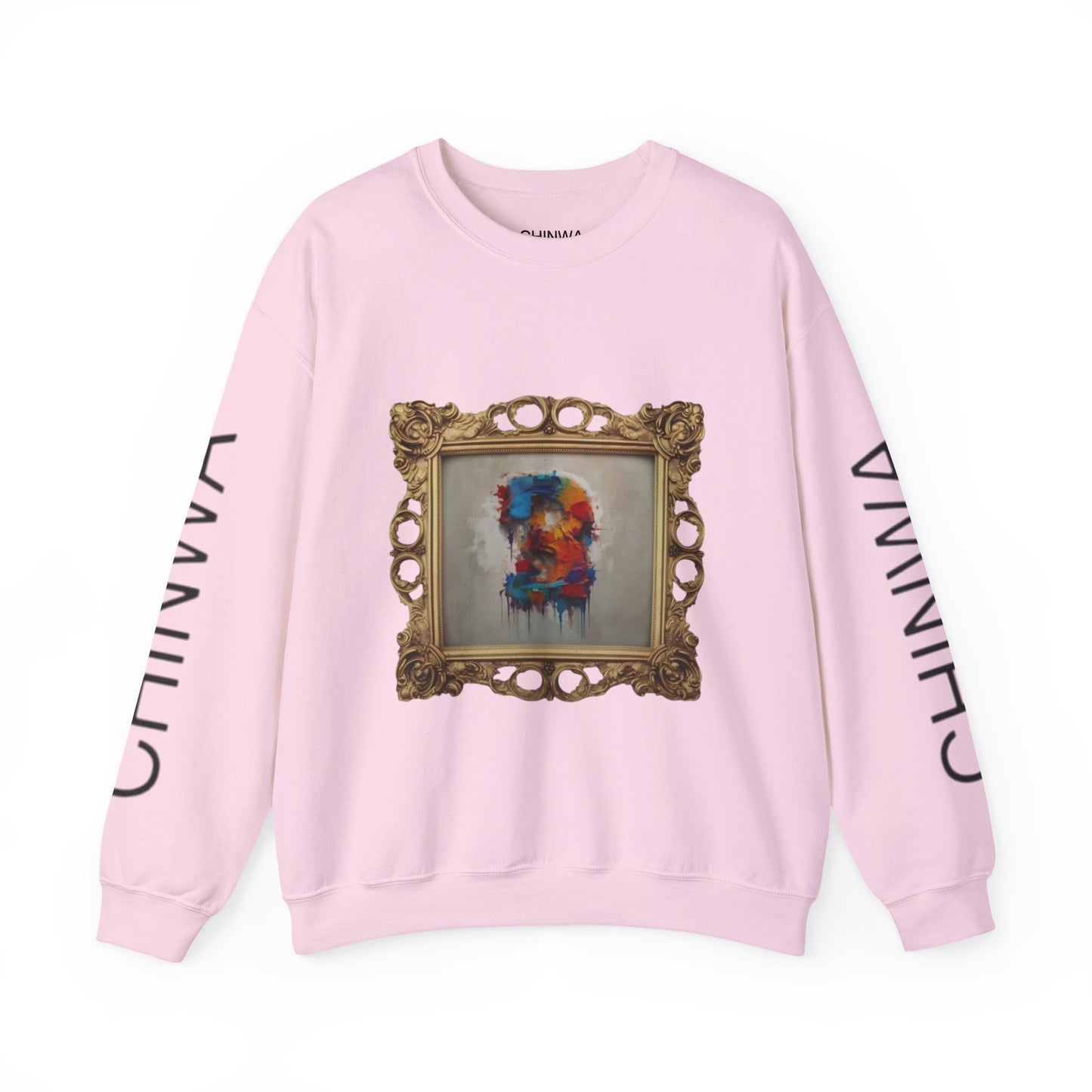 Artistic Unisex Crewneck Sweatshirt - Cozy, Unique Gift for Art Lovers, Casual Wear, Layering Piece, Trendy Fashion Statement