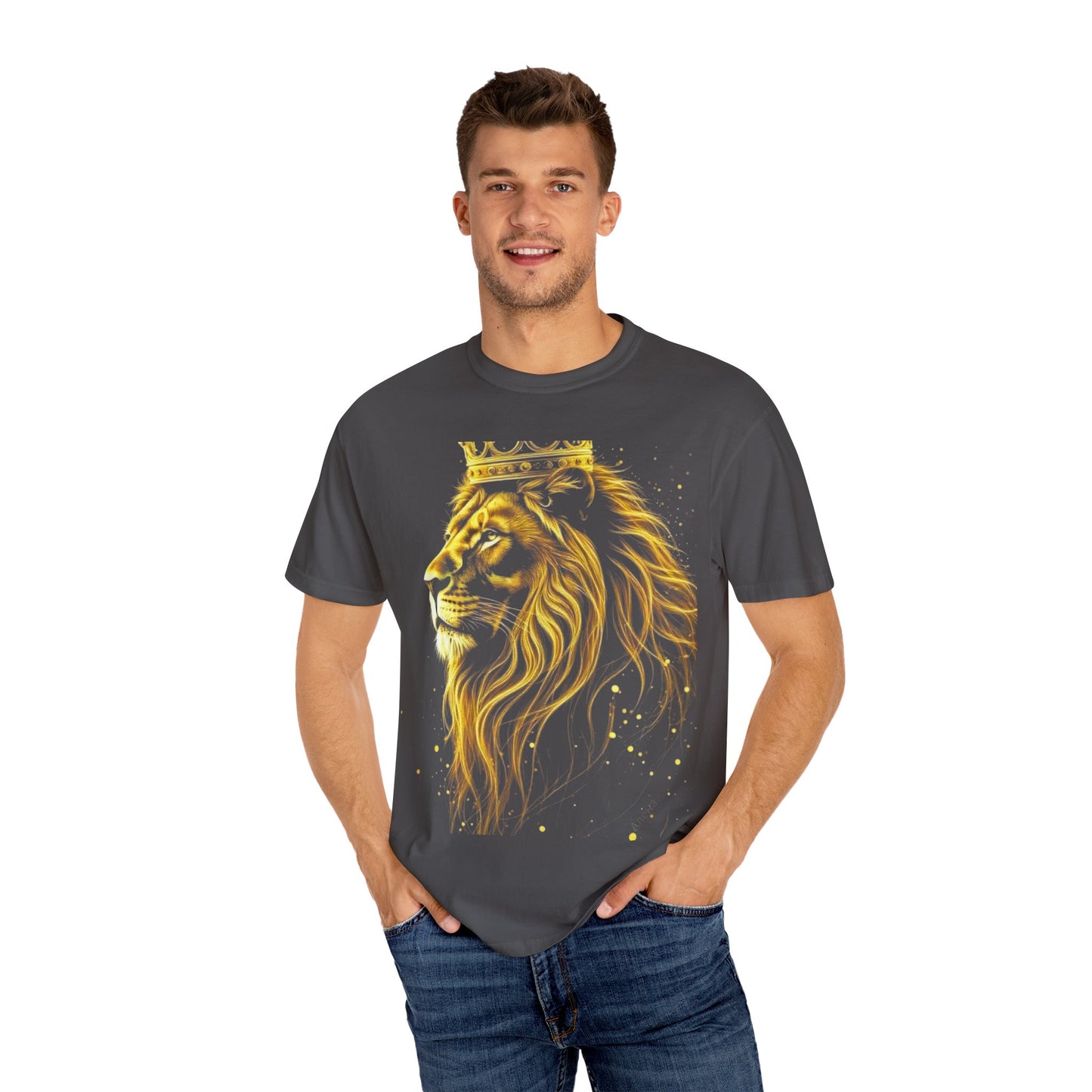King Academy Promotional T-Shirt — Customizable Education Logo Tee