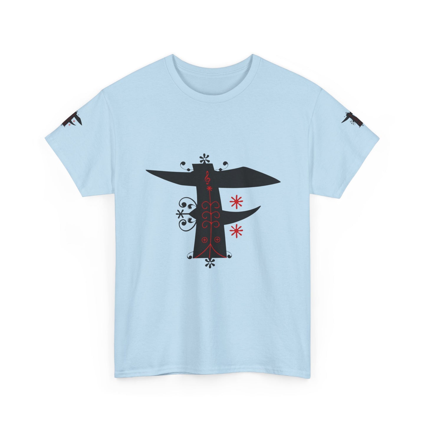 Festive Papa Rap Unisex Heavy Cotton Tee | Holiday Gift, Casual Wear, Graphic Tee, Family Celebration Shirt, Unique Gift for Dads