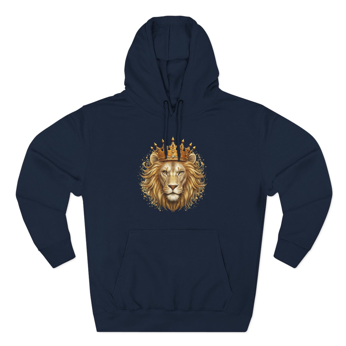 Lion King Crown Hoodie – Regal Lion Graphic Pullover