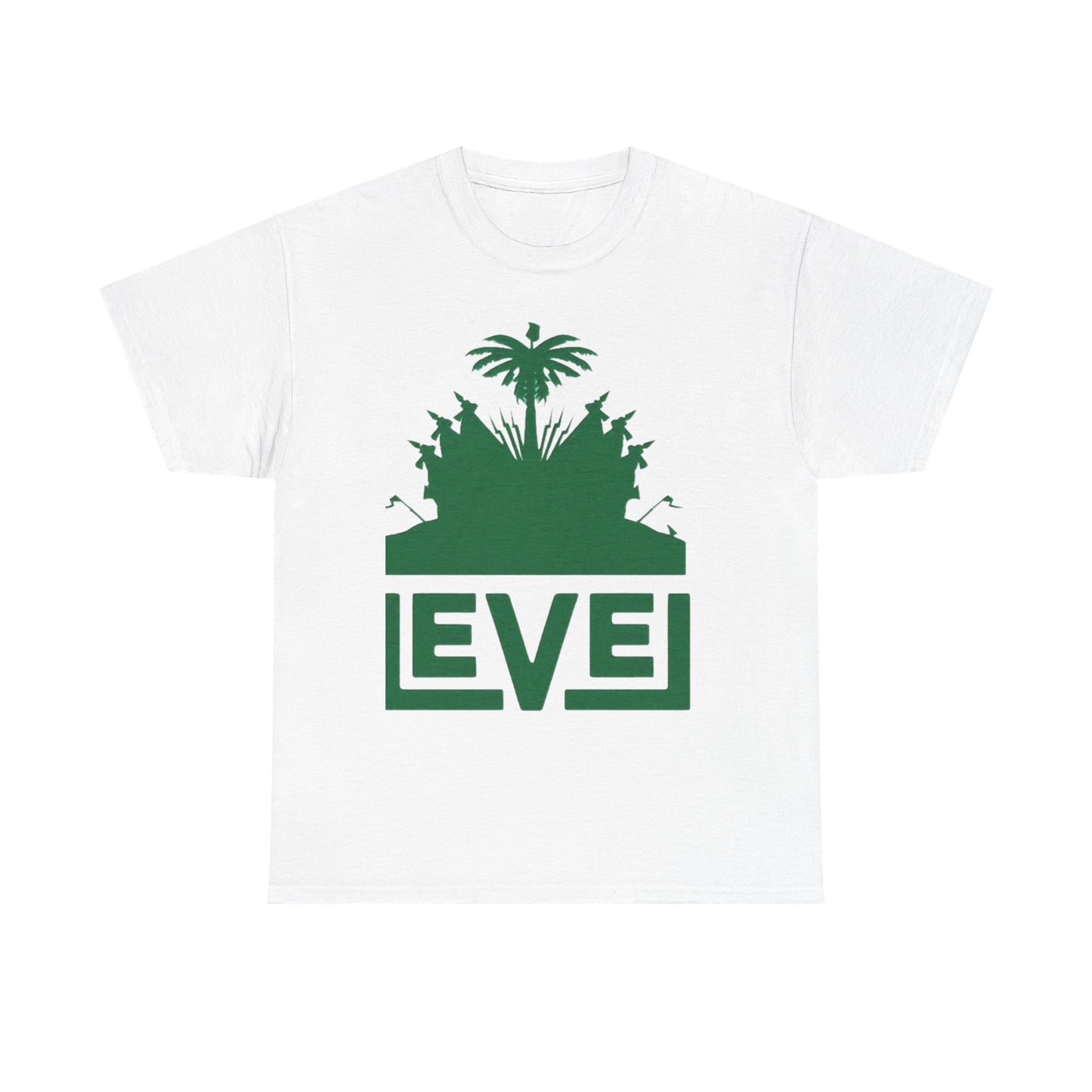 T-Shirt with Palm Tree Graphic, Casual Wear, Unisex Style, Summer Vibes, Gift for Nature Lovers, Eco-friendly Tee, Relaxed Fit